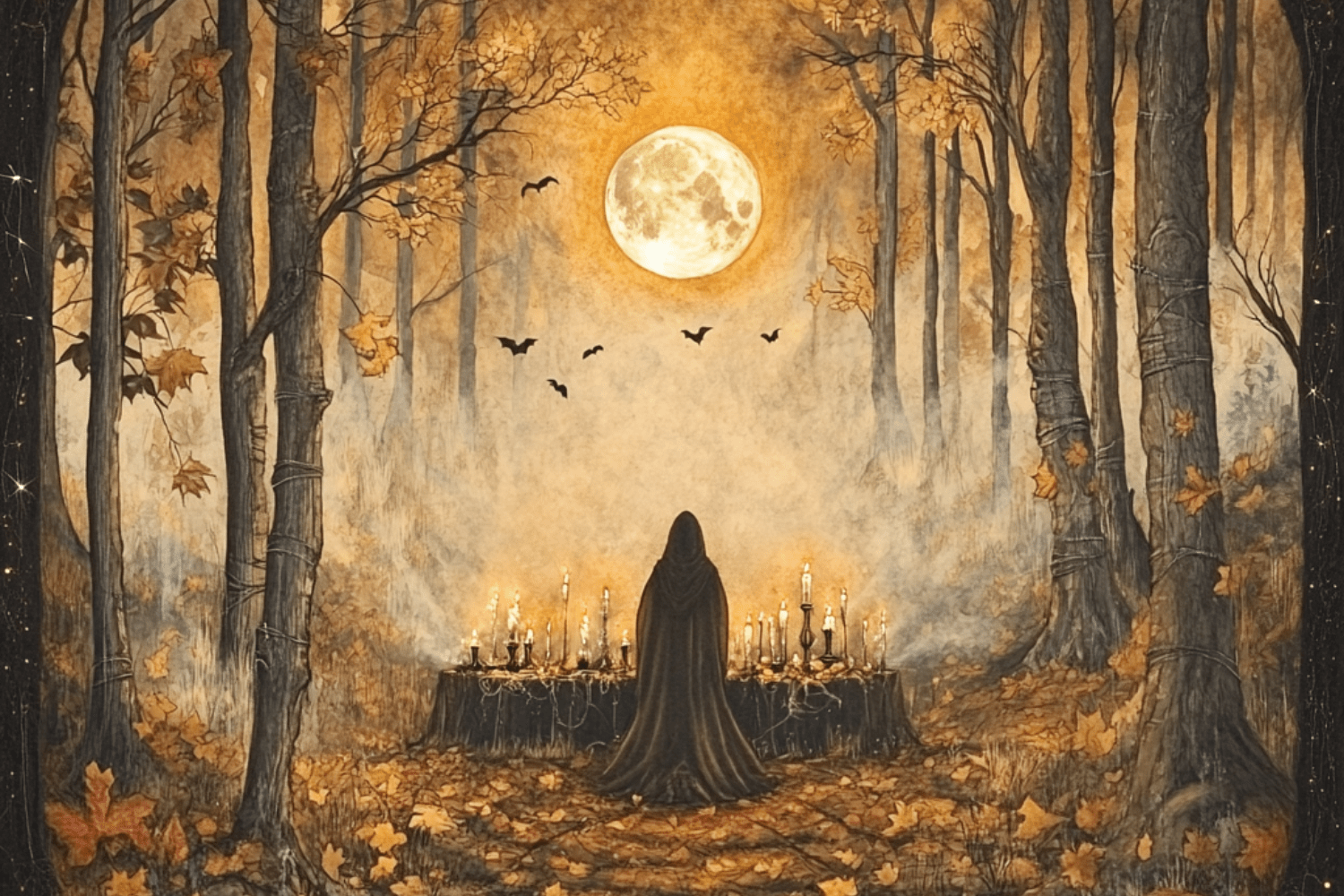 Samhain's Fluid Date: The Dark Moon & Celtic Calendar - Castle Rocks Cornwall