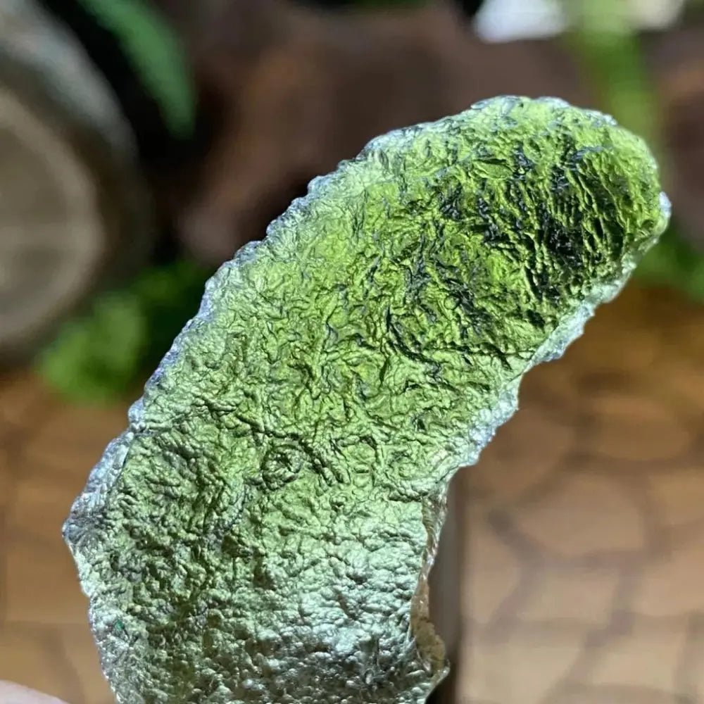 Moldavite and Tektites Castle Rocks Cornwall