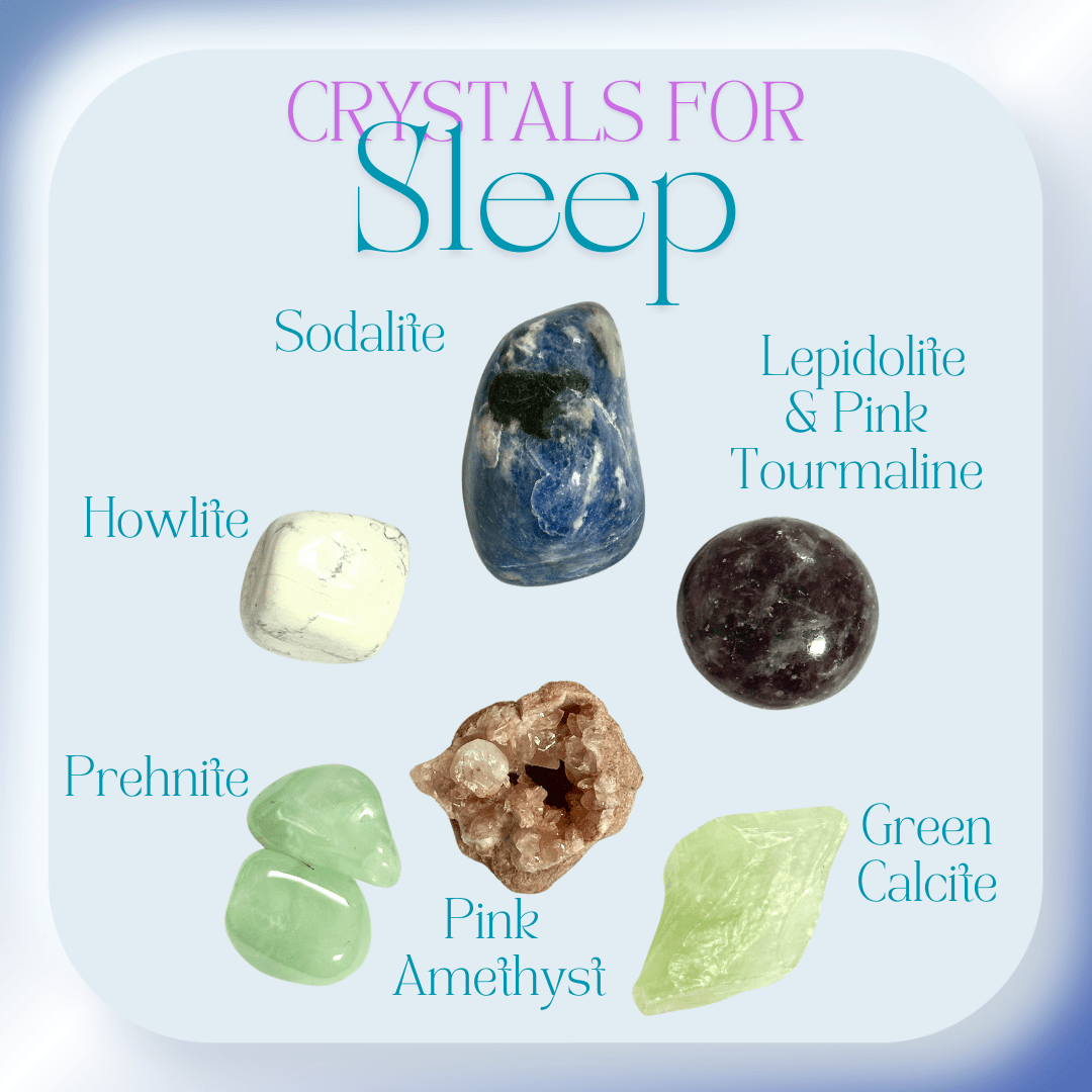 Crystals for Sleep bundle - Castle Rocks Cornwall