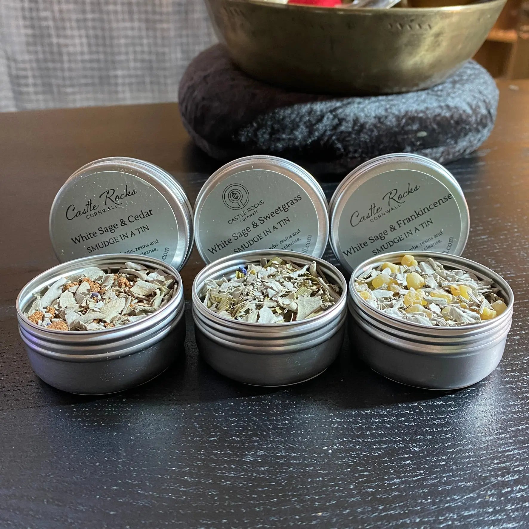 Smudge In A Tin Castle Rocks Cornwall