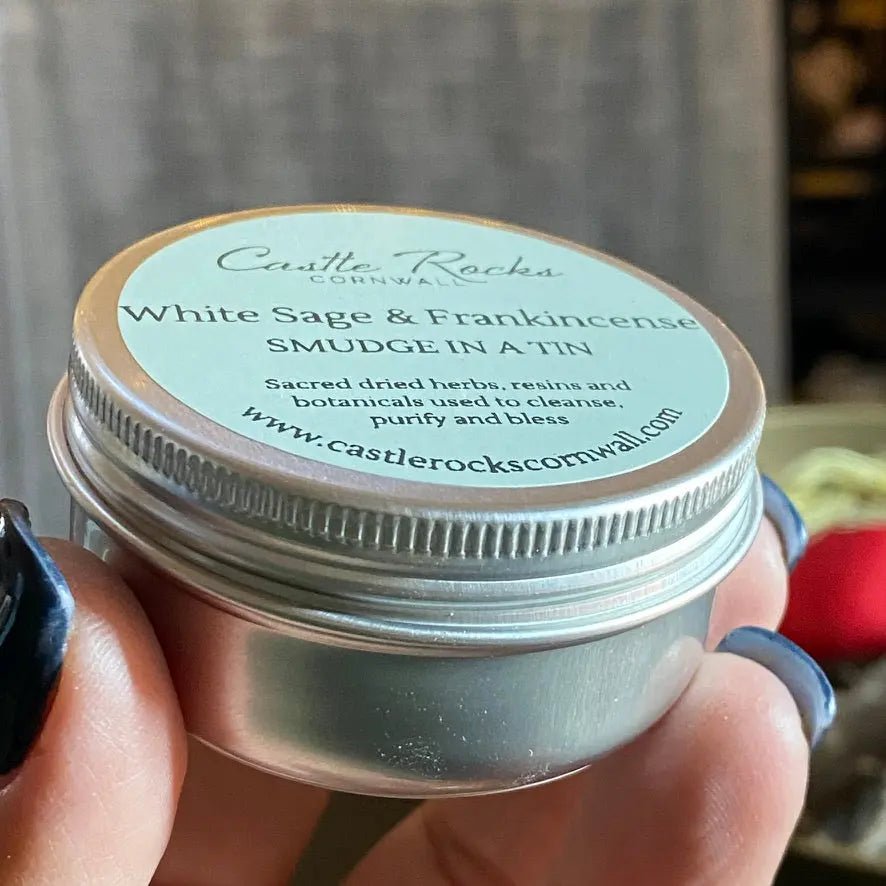 Smudge In A Tin Castle Rocks Cornwall