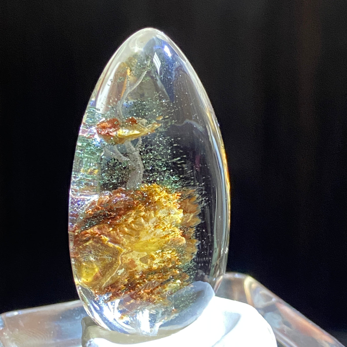 The Celestial Tree of Life — AAA Diamond-Etched Clear Landscape Quartz
