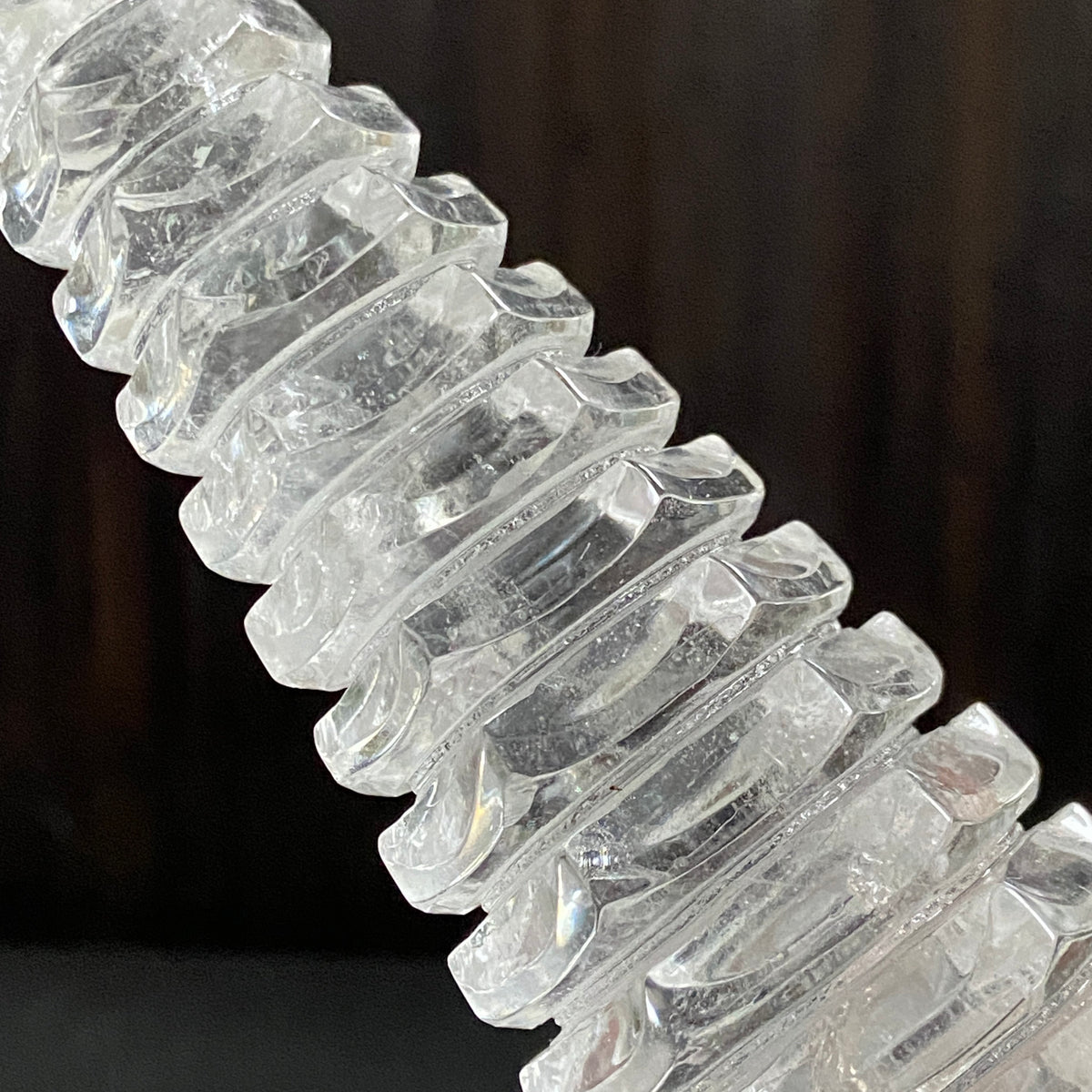 13-Layer Clear Quartz Wenchang Tower – Brazil