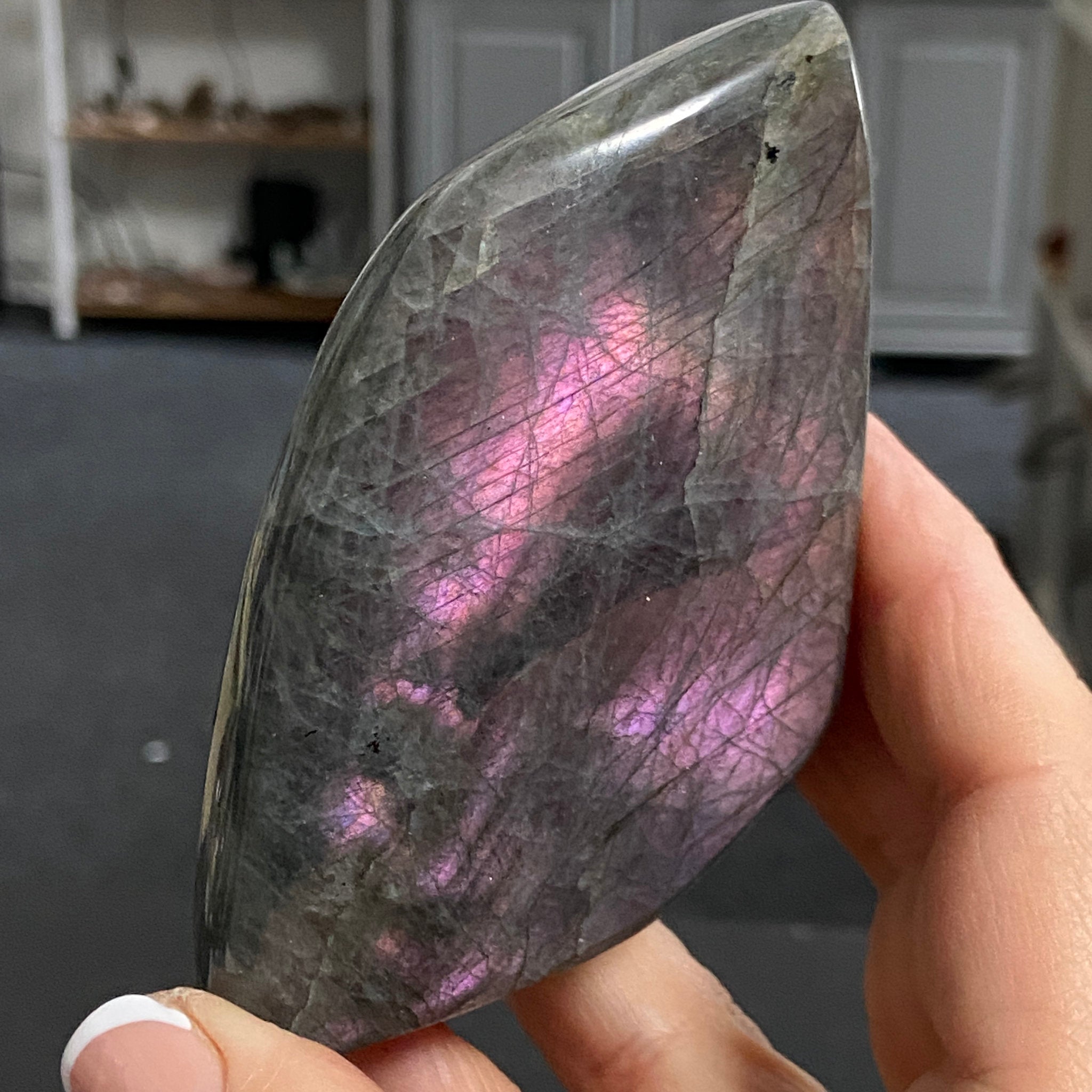 Madagascan Labradorite Freeform – New Beginnings & Intuition