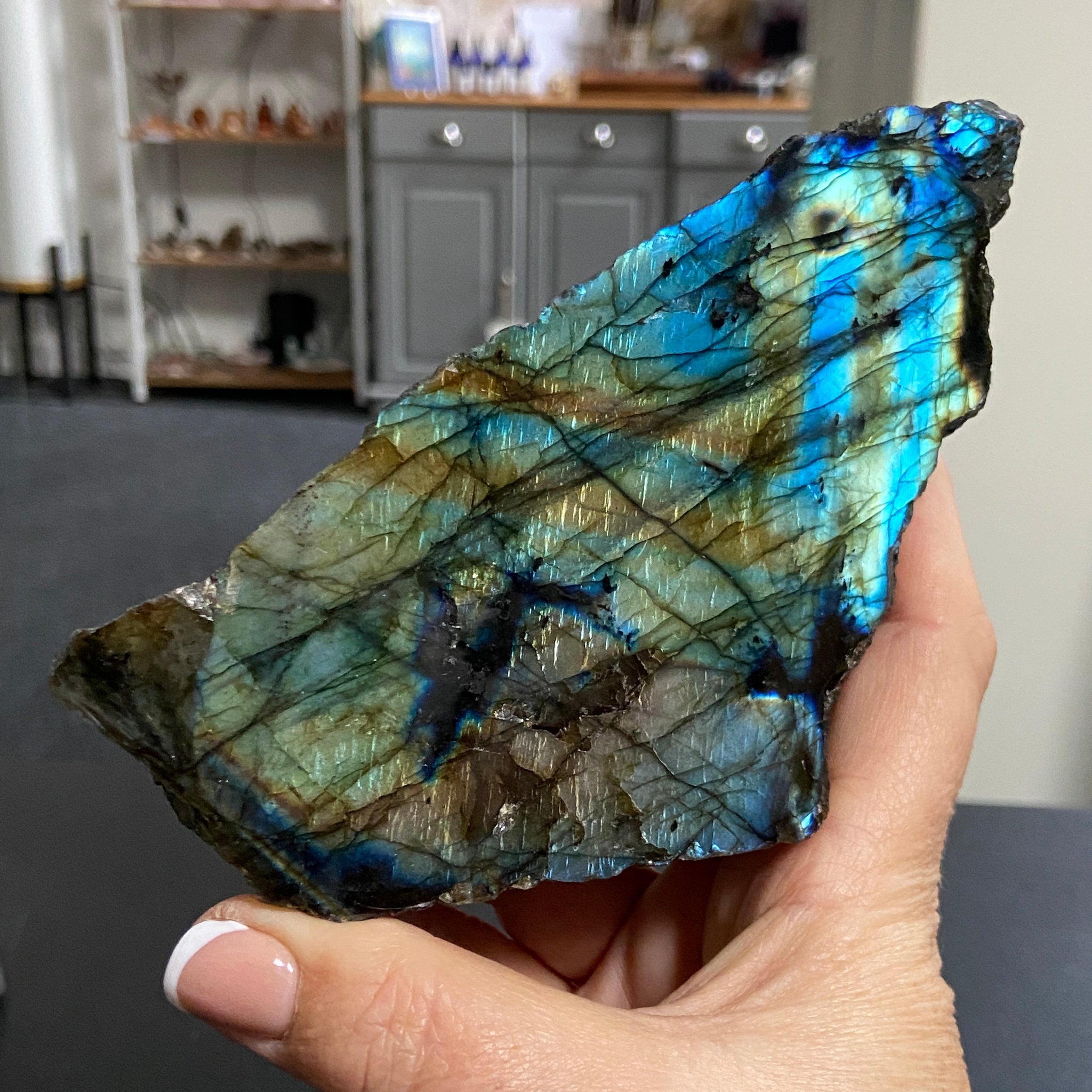 Madagascan 'Papillon' Labradorite – New Beginnings & Intuition