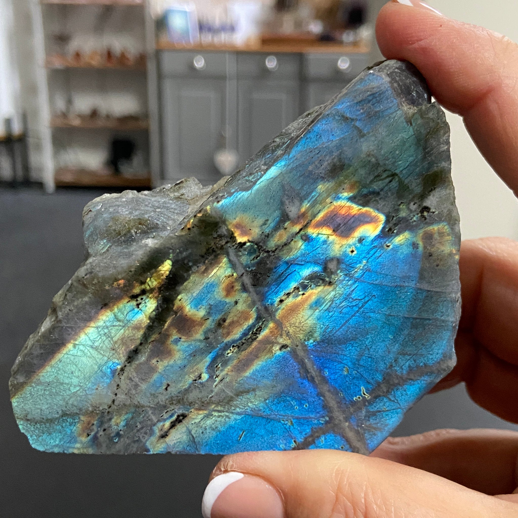 Madagascan 'Papillon' Labradorite – New Beginnings & Intuition