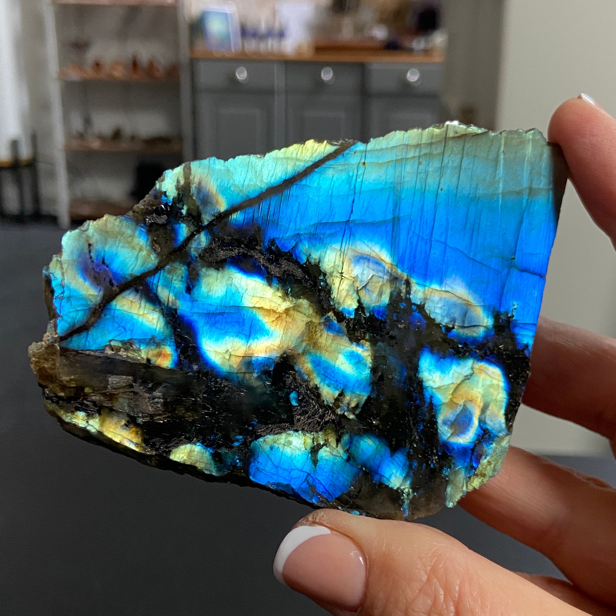 Madagascan 'Papillon' Labradorite – New Beginnings & Intuition
