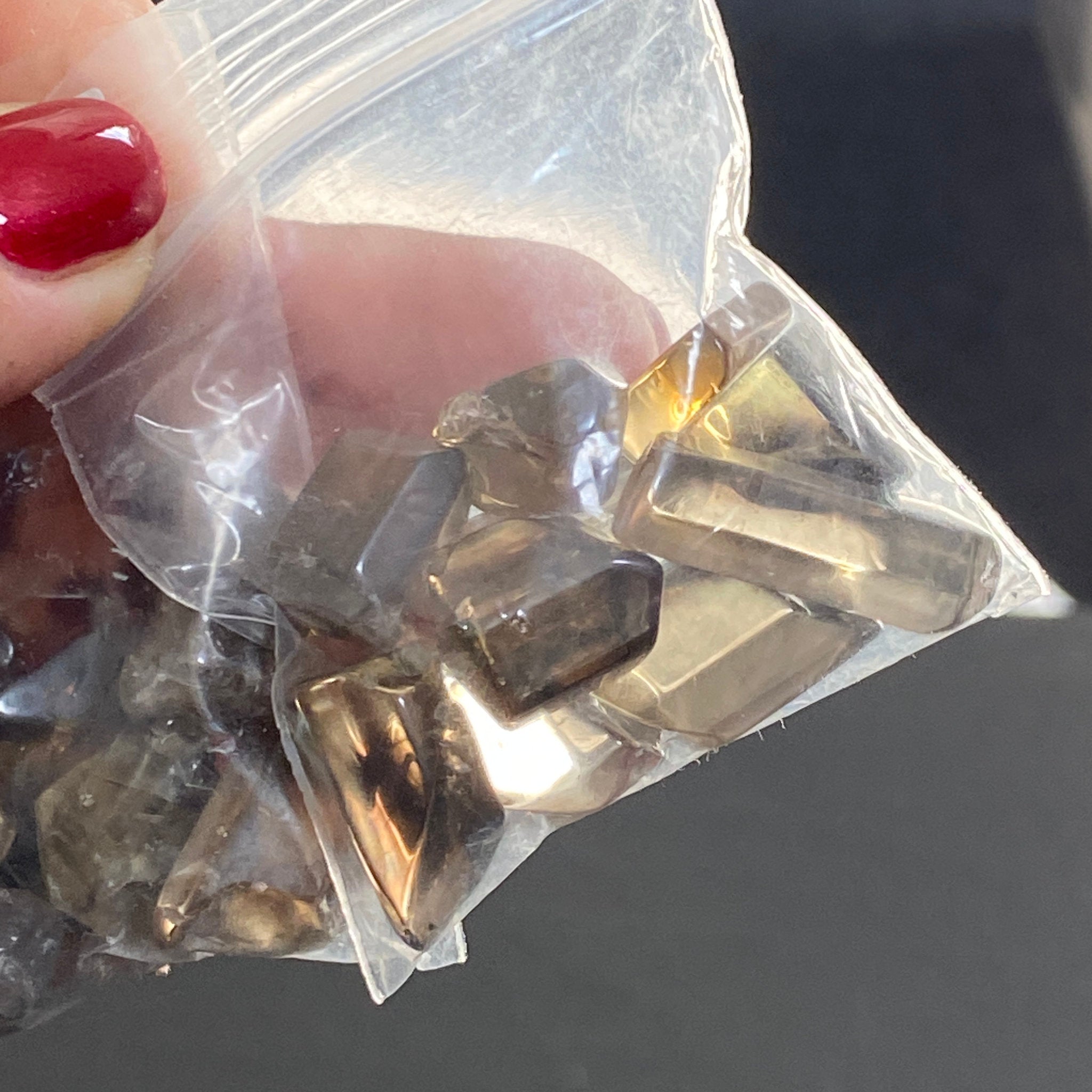 💛 Bag of Natural Smoky Citrine - 10 pieces