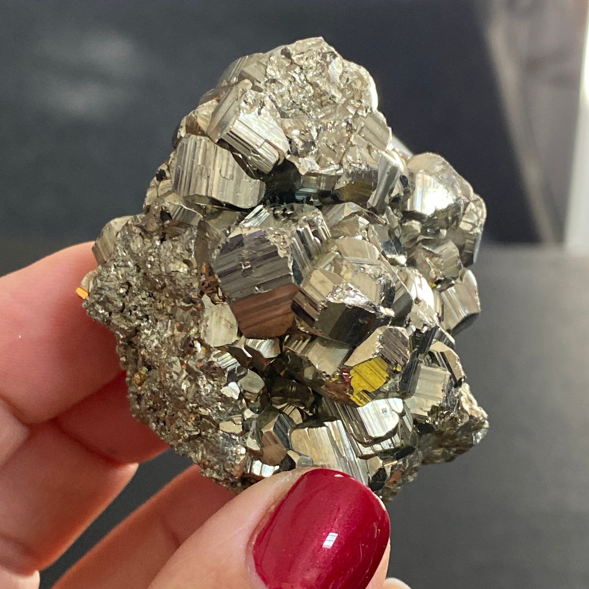 ✨ Natural Pyrite Cluster