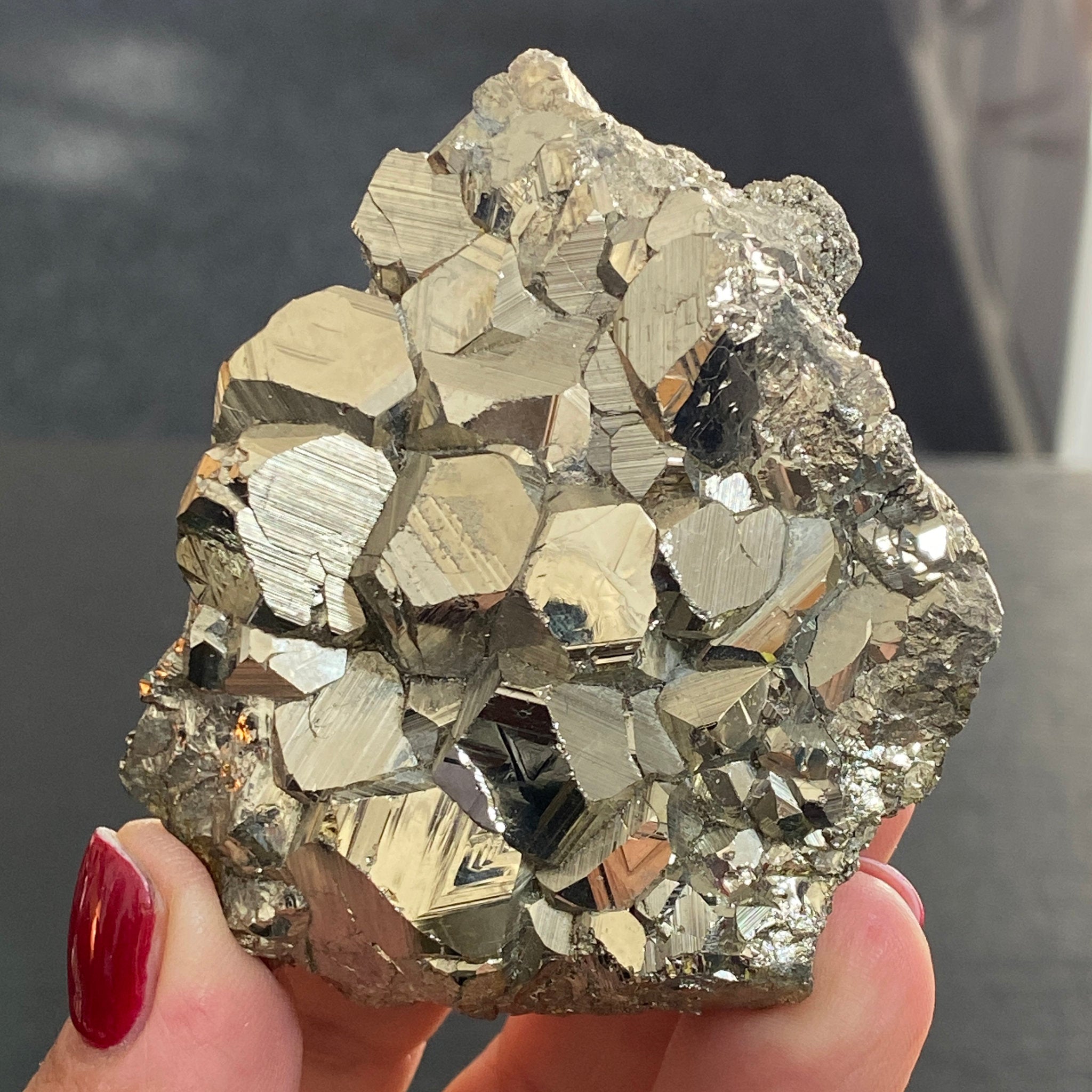 ✨ Natural Pyrite Cluster