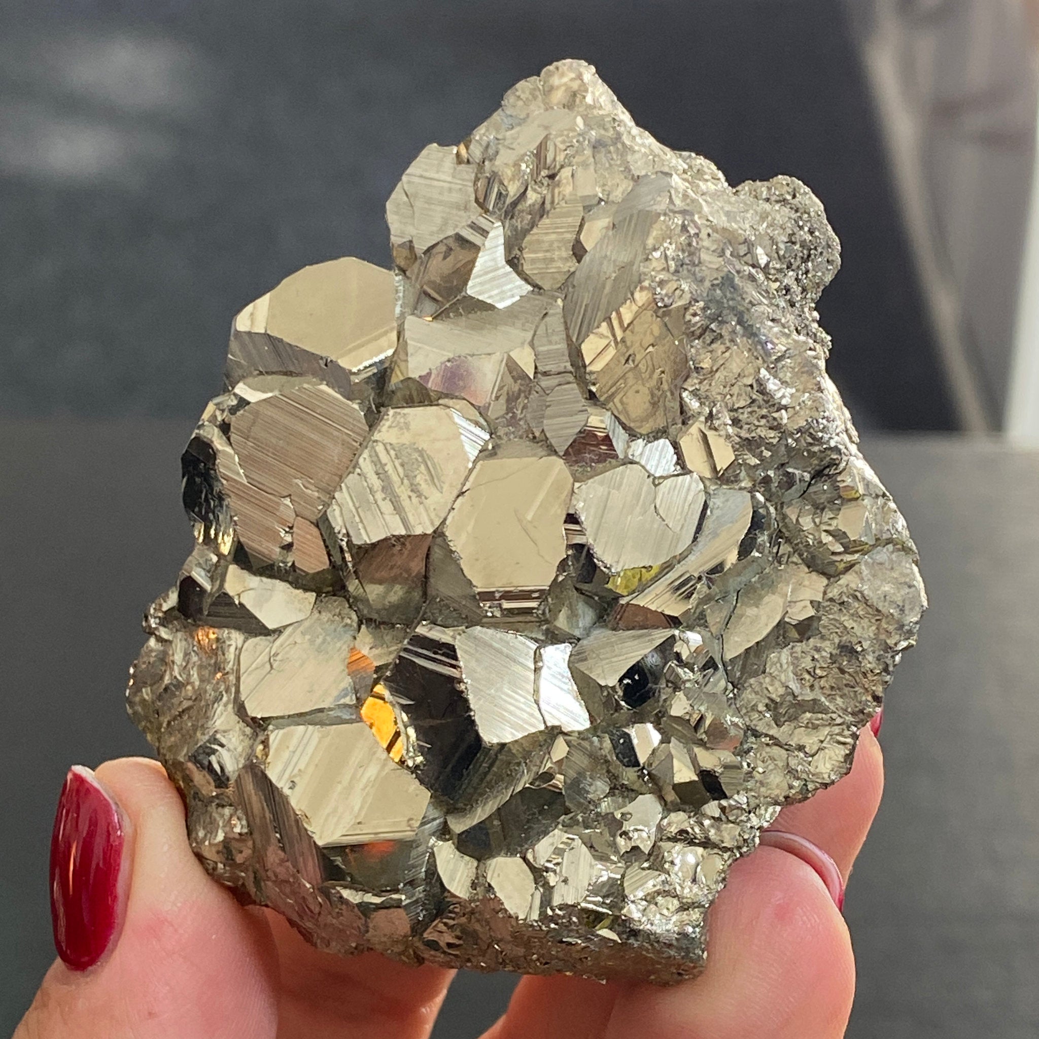 ✨ Natural Pyrite Cluster