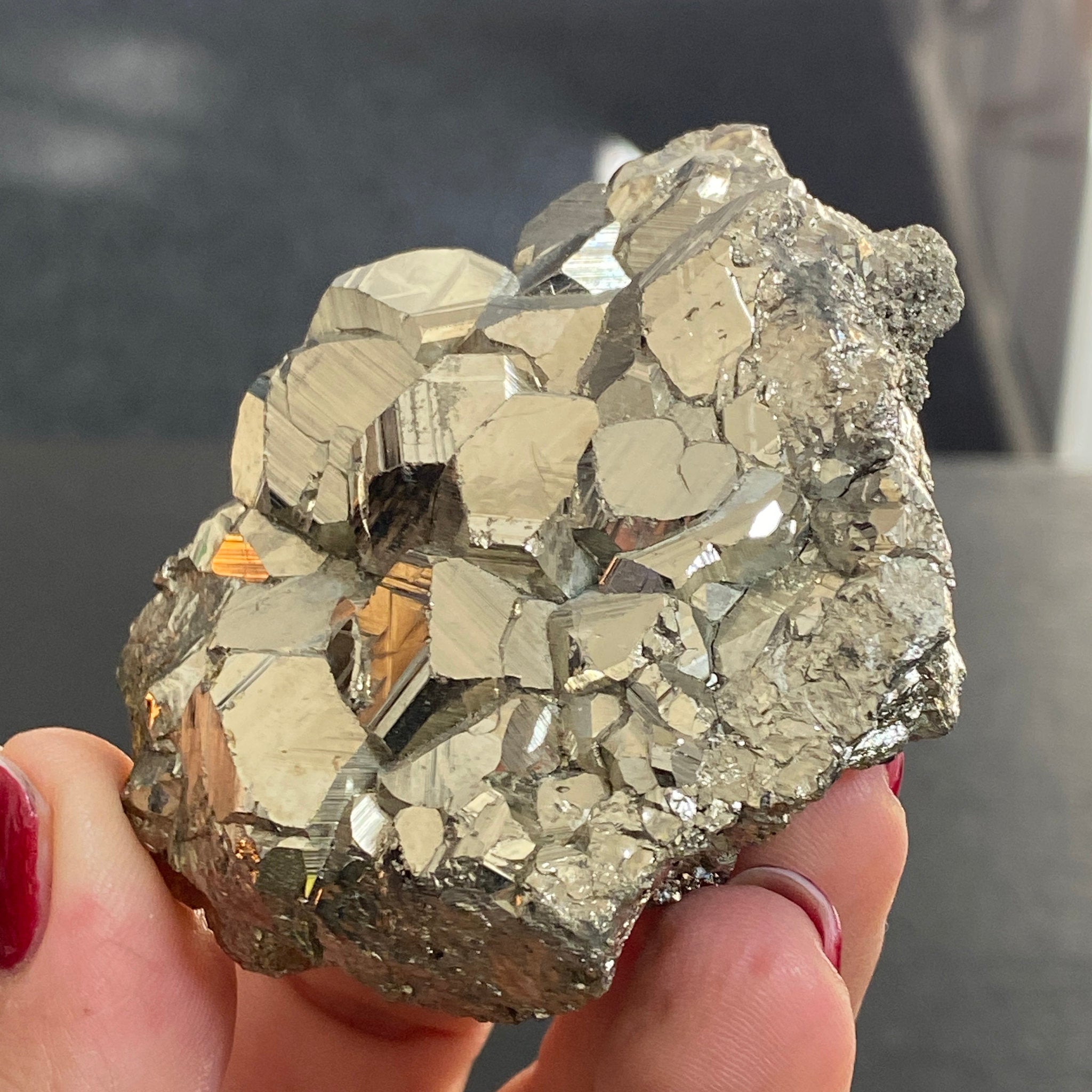 ✨ Natural Pyrite Cluster