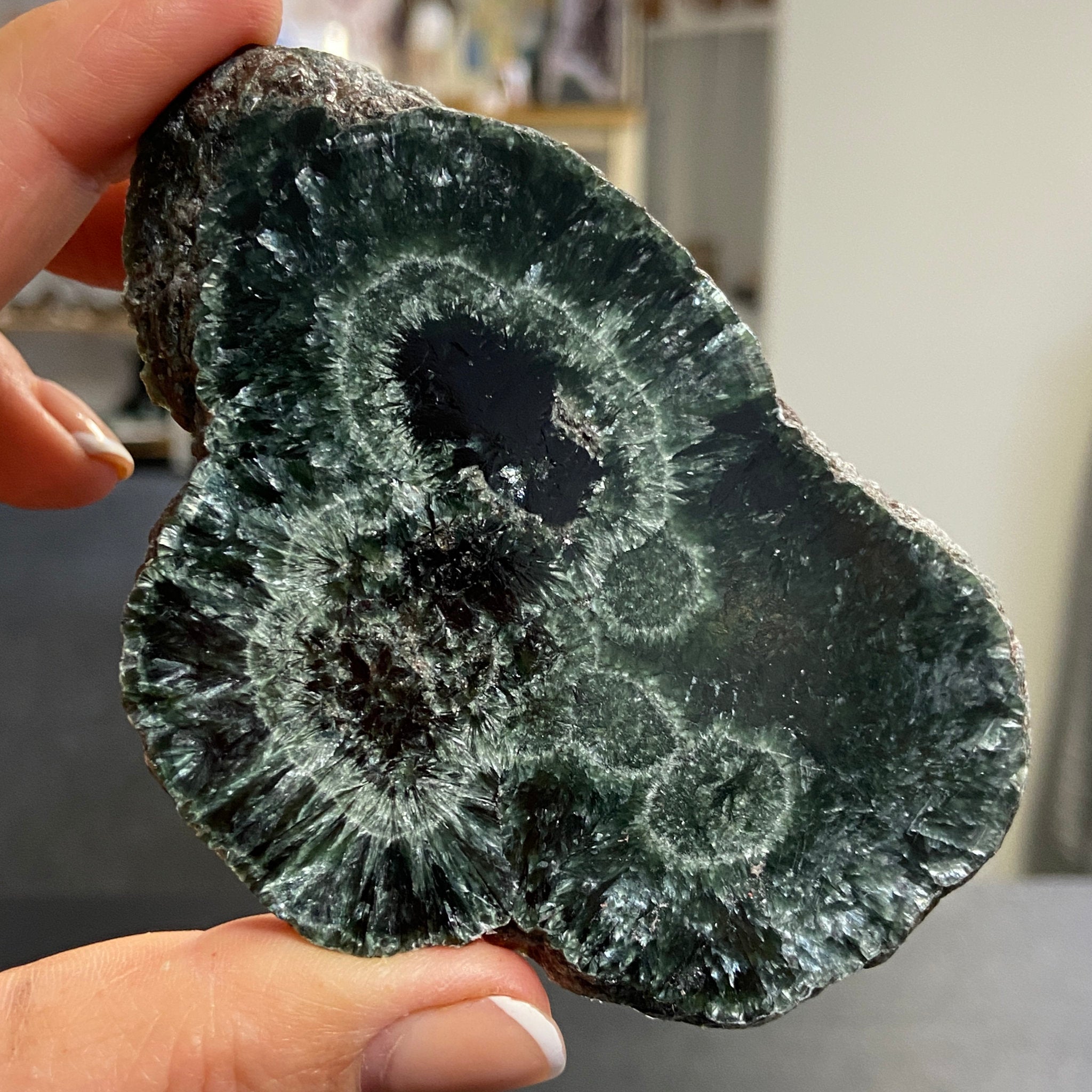 Seraphinite Slice - Russia