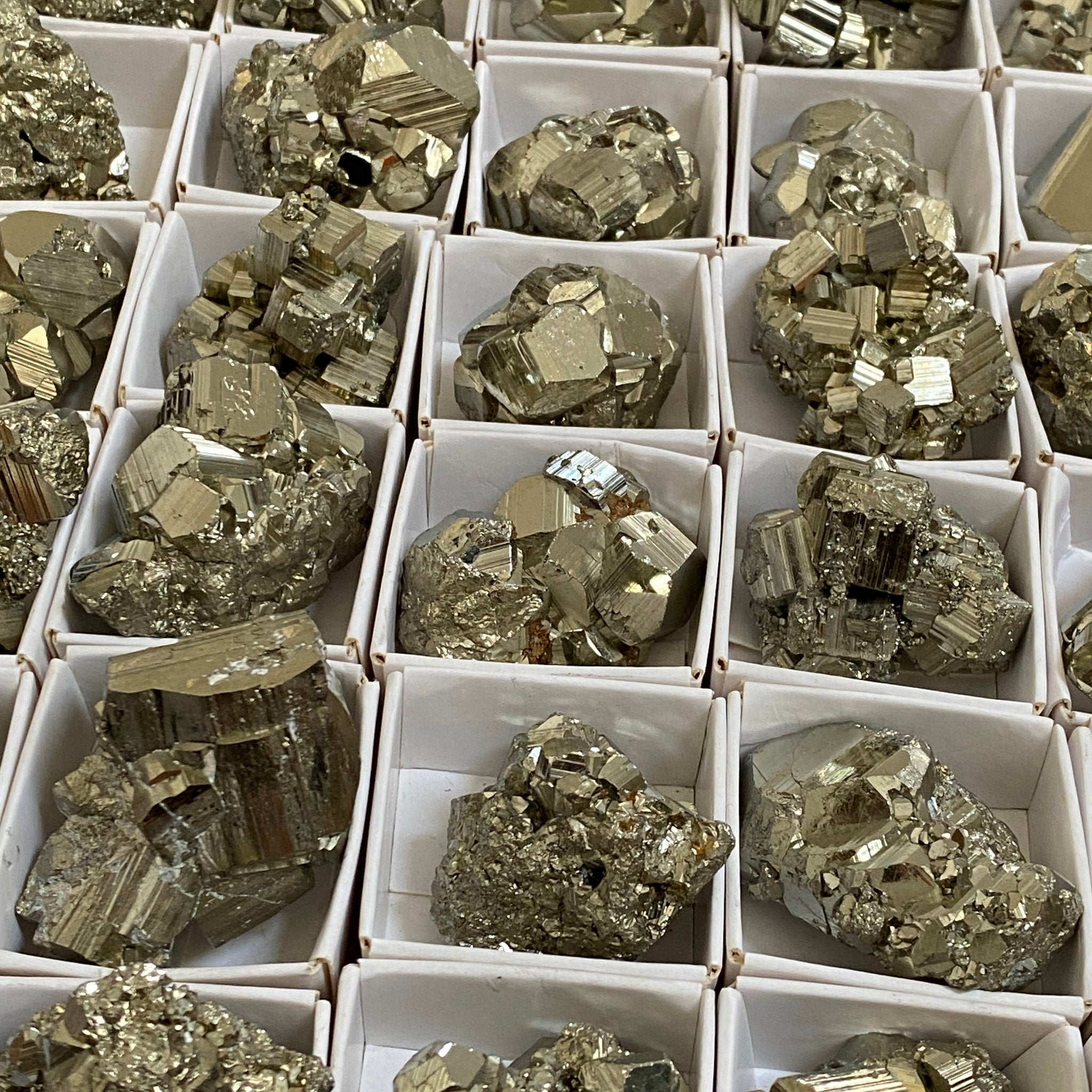 AA Natural Peruvian Pyrite Clusters