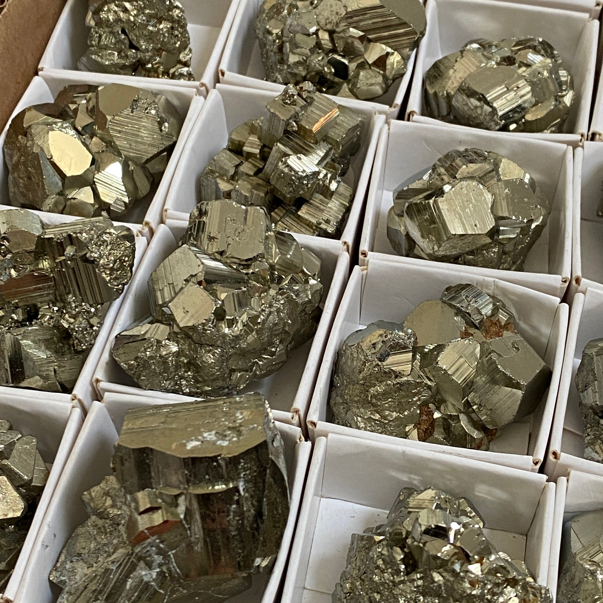 AA Natural Peruvian Pyrite Clusters