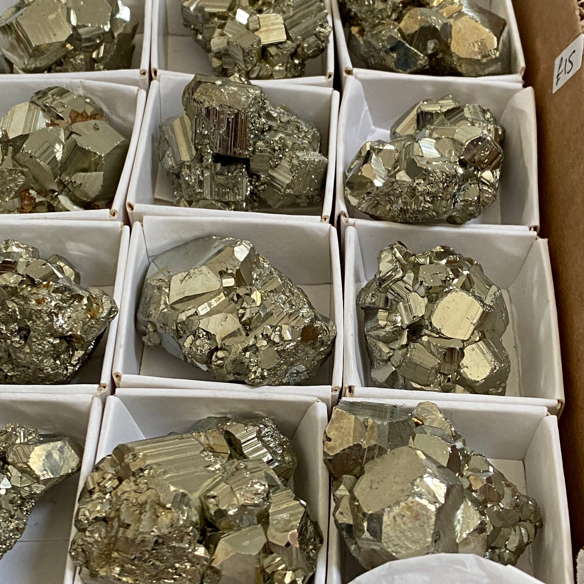 AA Natural Peruvian Pyrite Clusters