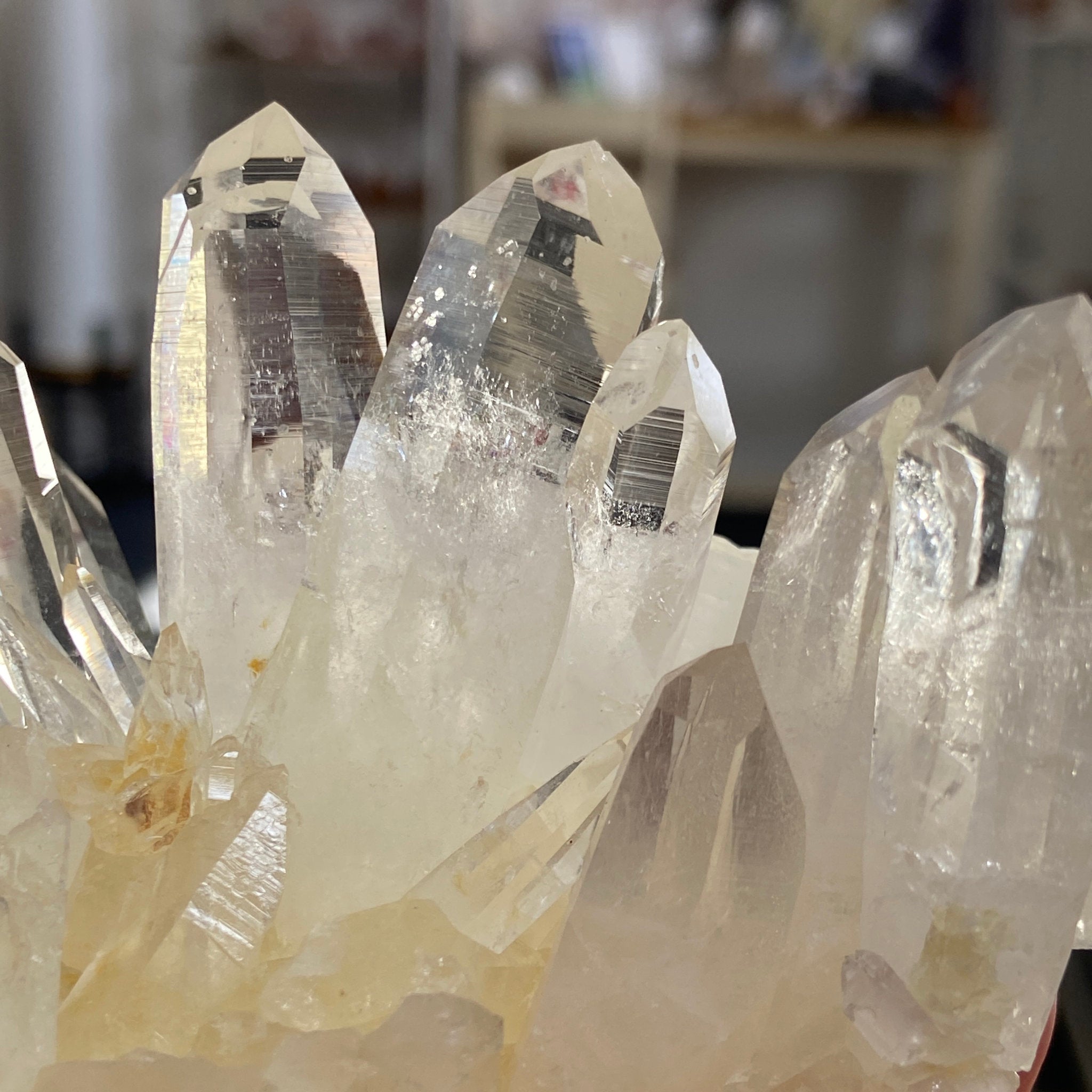 Penas Blancas Quartz Cluster - Alpha Lemurian Light - Colombia