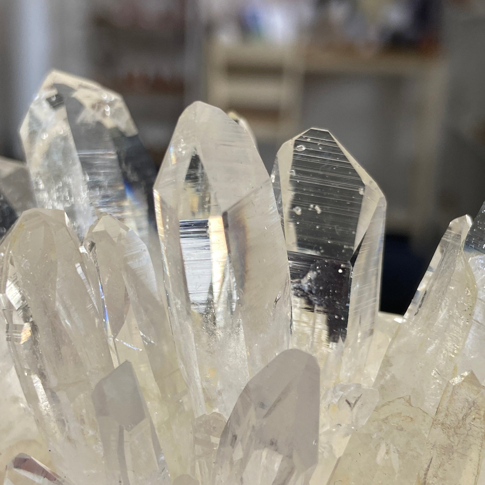 Penas Blancas Quartz Cluster - Alpha Lemurian Light - Colombia