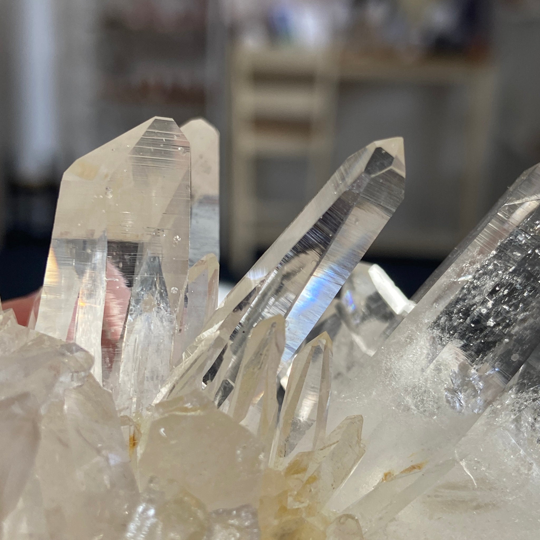 Penas Blancas Quartz Cluster - Alpha Lemurian Light - Colombia