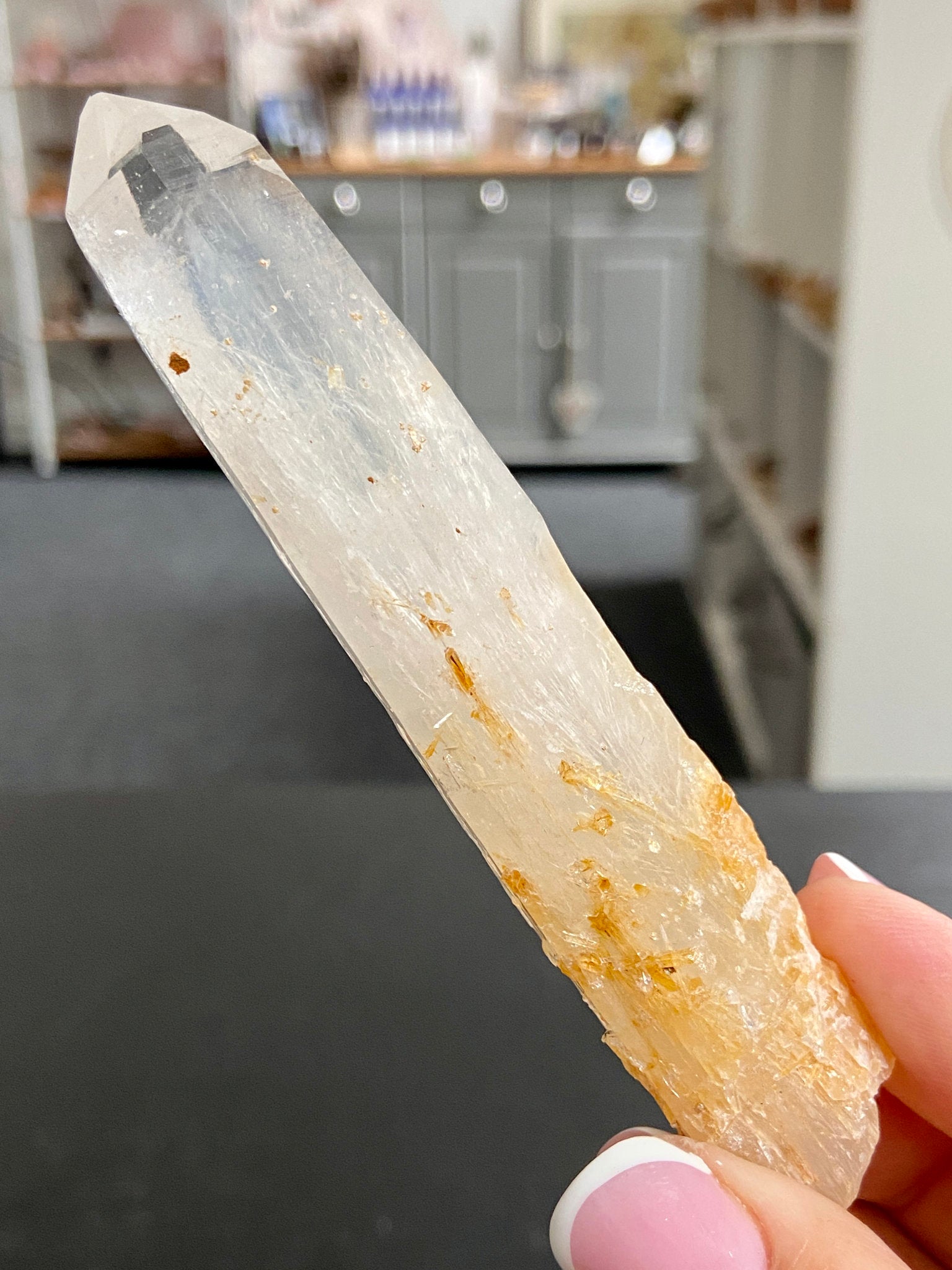 💙 Blue Smoke Lemurian Light – Colombia