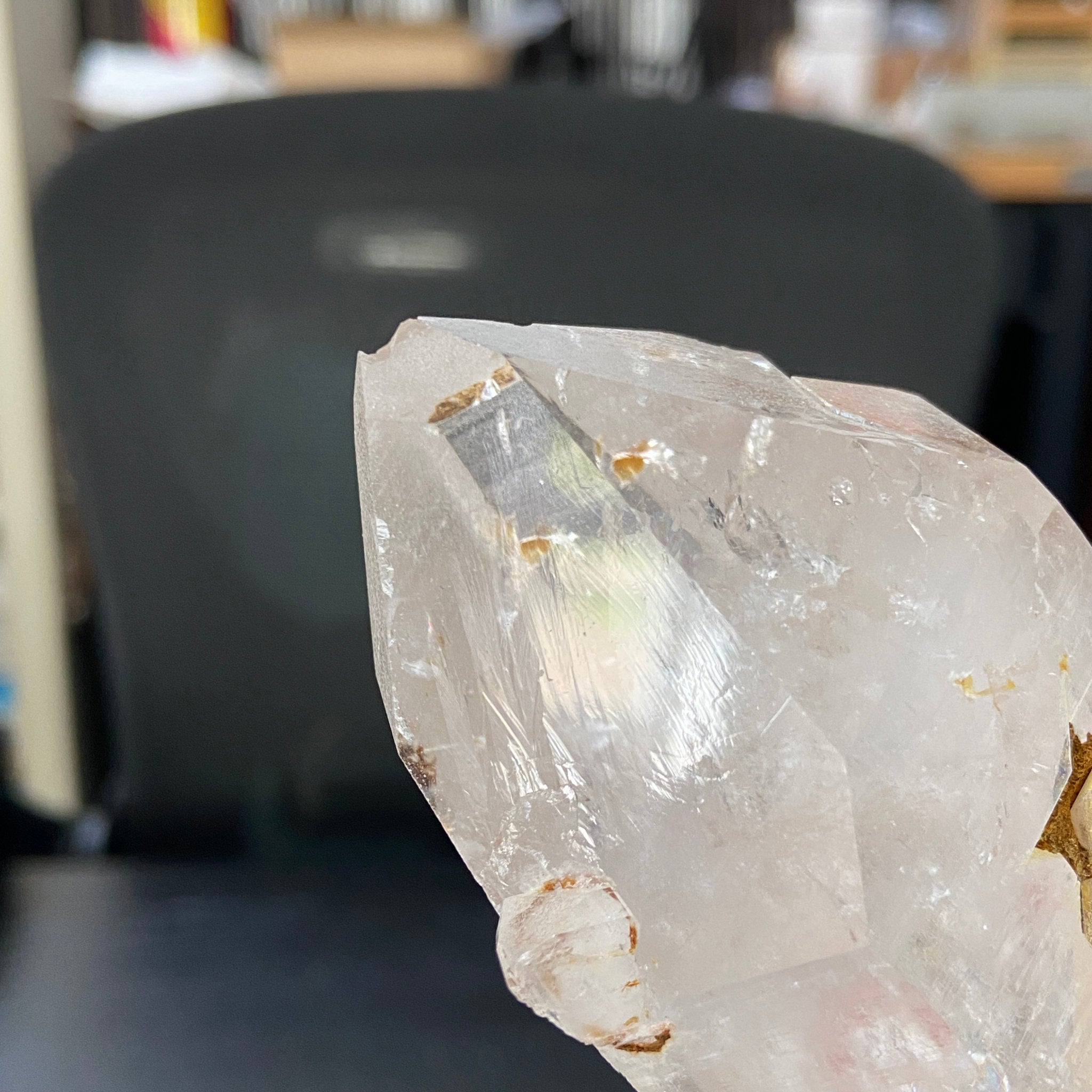 Phoenix Fire Lemurian Quartz Point – Penas Blancas, Colombia