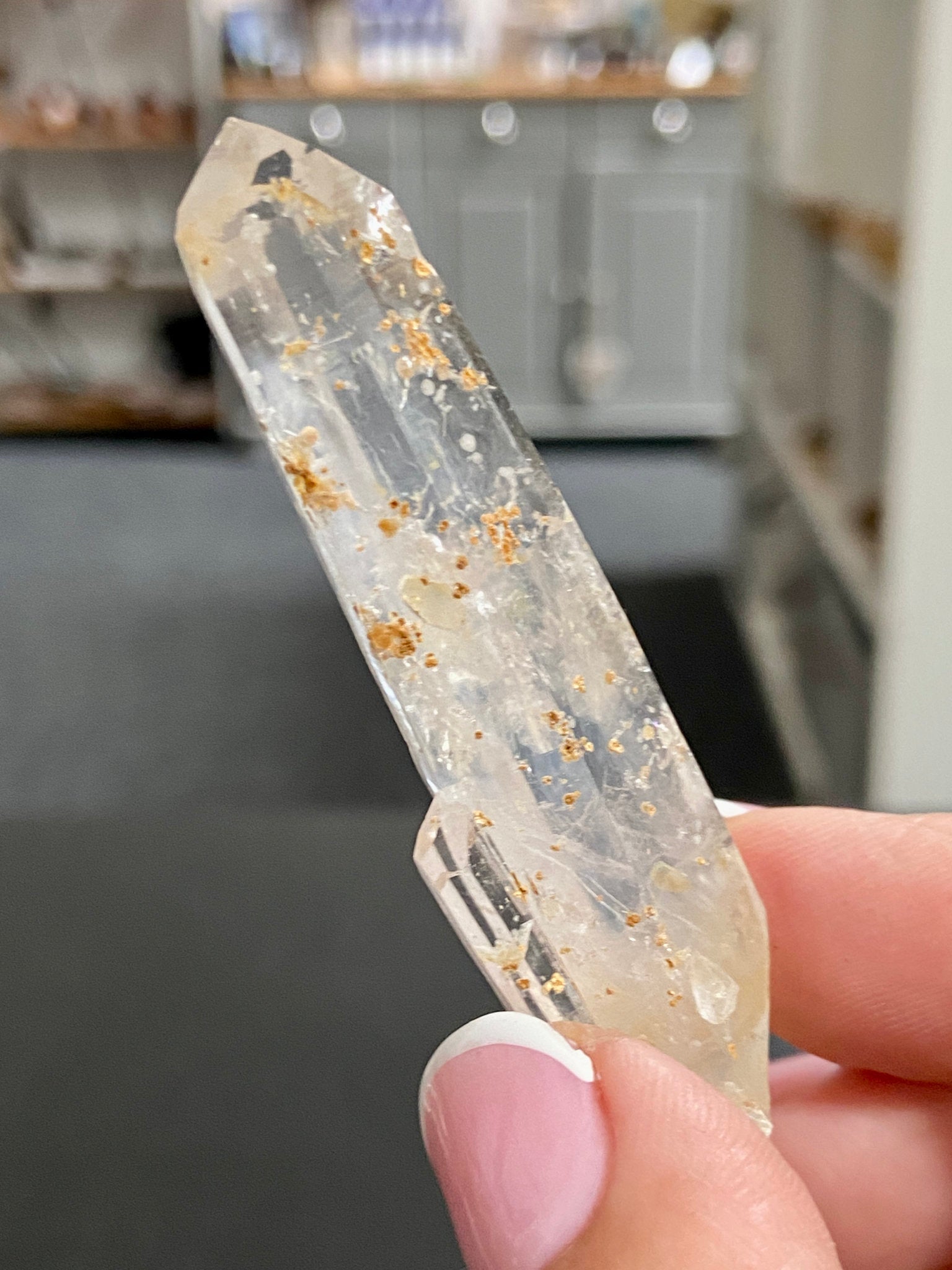 💙 Blue Smoke Lemurian Light – Colombia