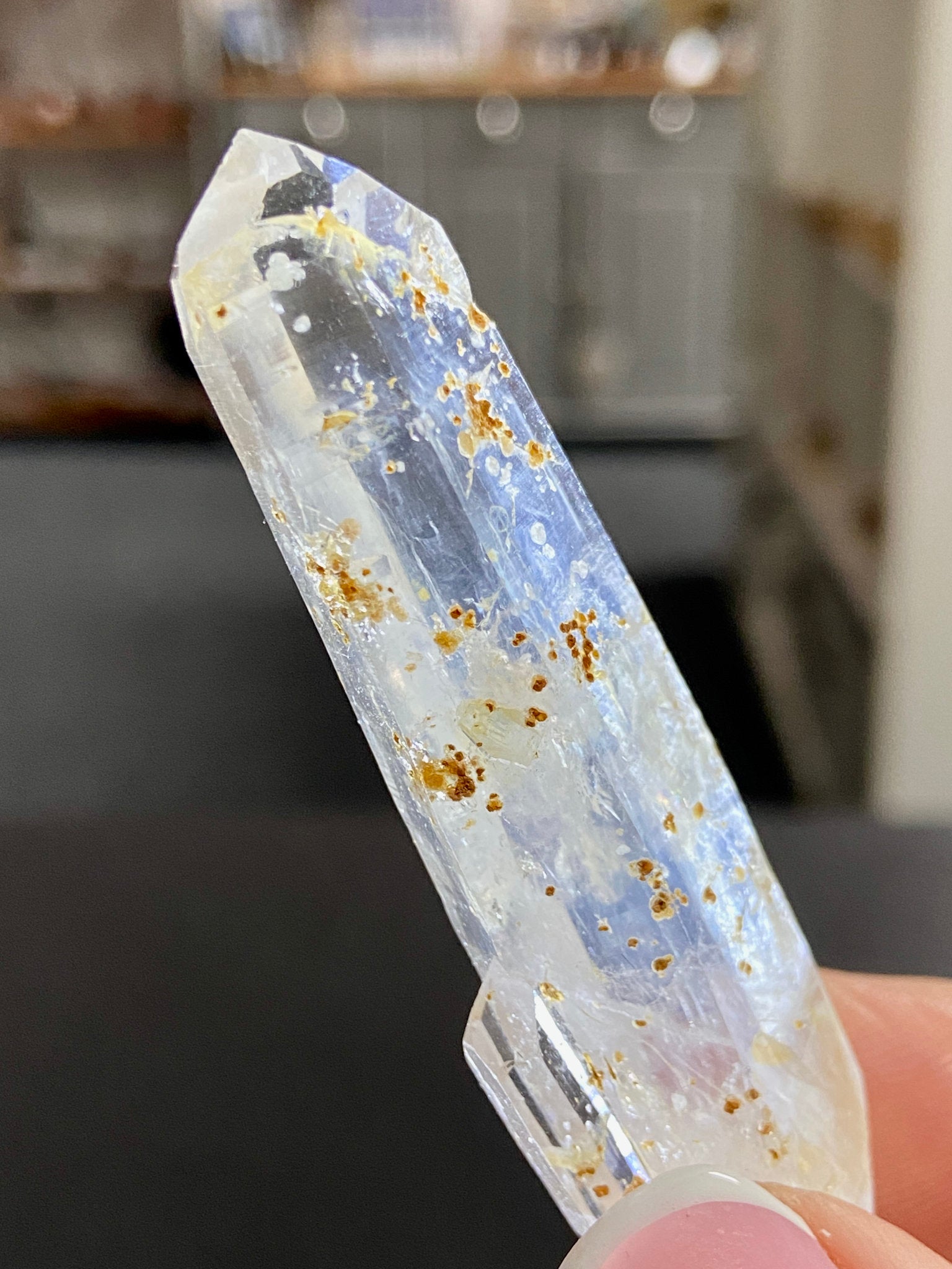 💙 Blue Smoke Lemurian Light – Colombia
