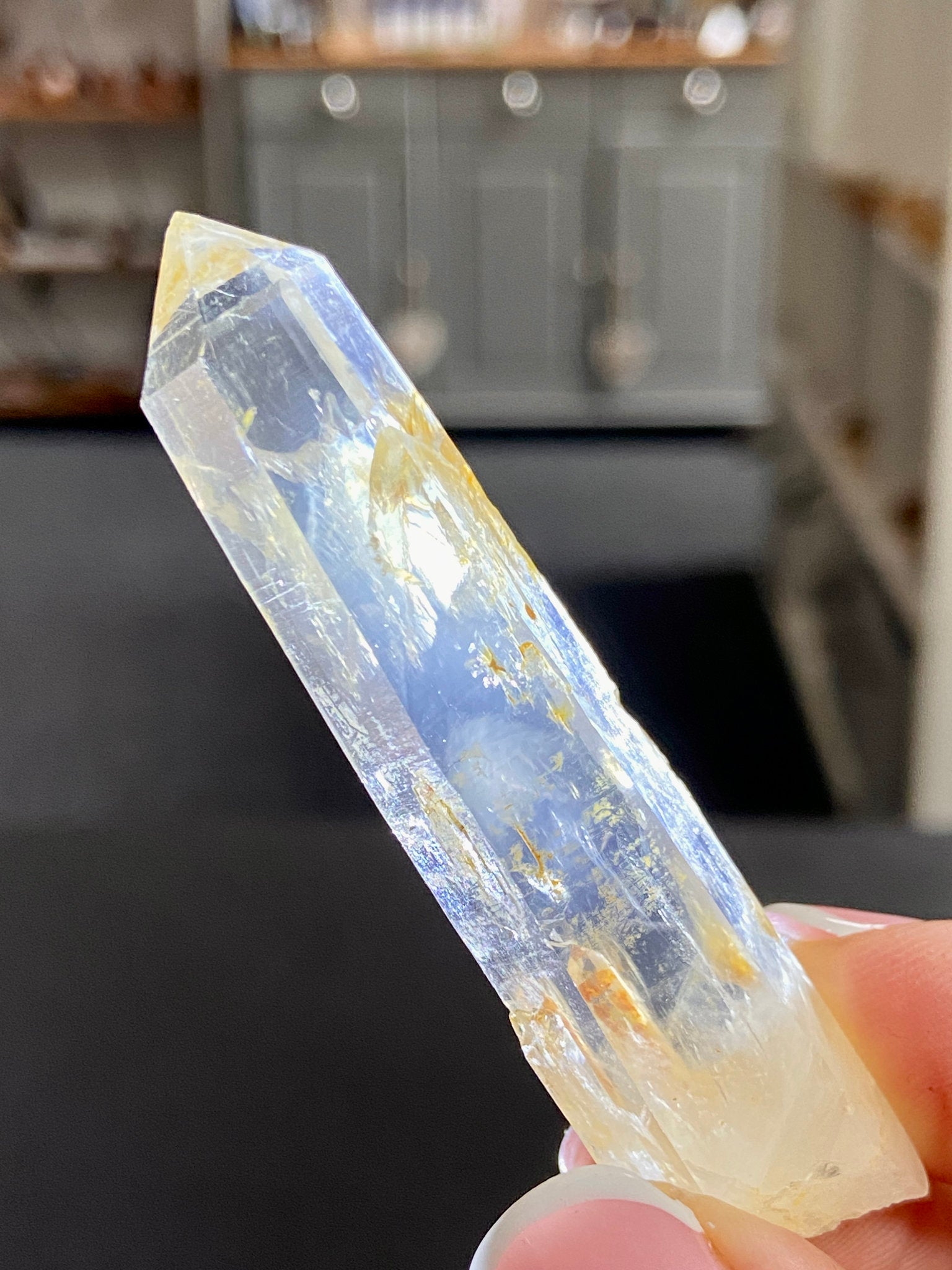 💙 Blue Smoke Lemurian Light – Colombia