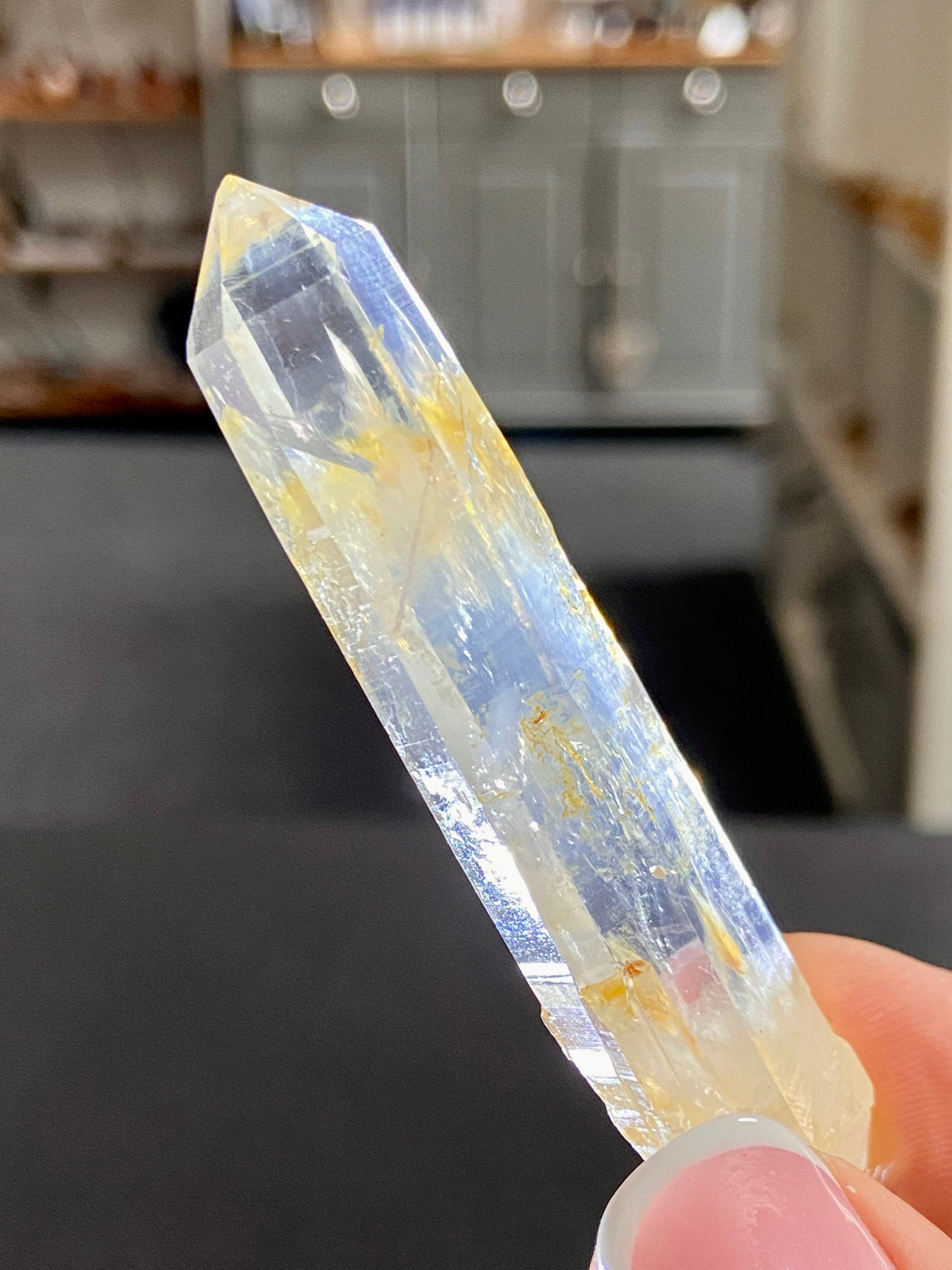 💙 Blue Smoke Lemurian Light – Colombia