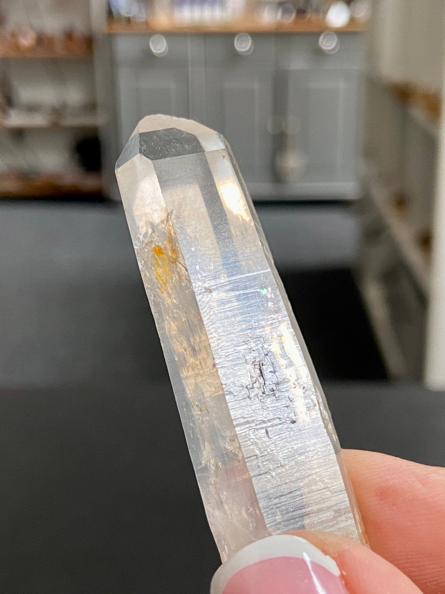 💙 Blue Smoke Lemurian Light – Colombia