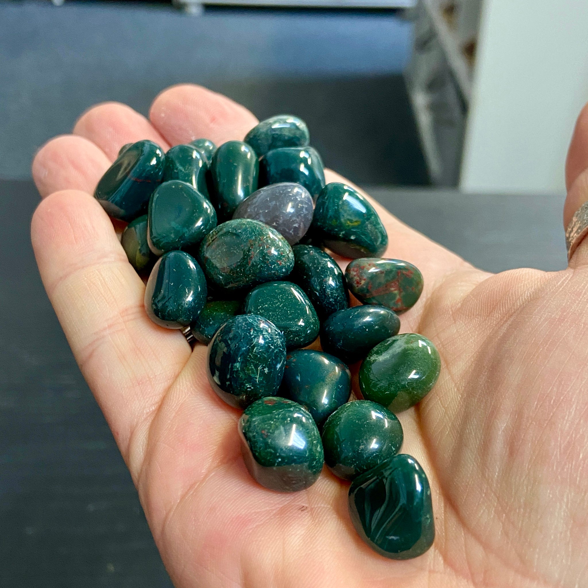 🔴 Bloodstone Tumbled Bundle x 5