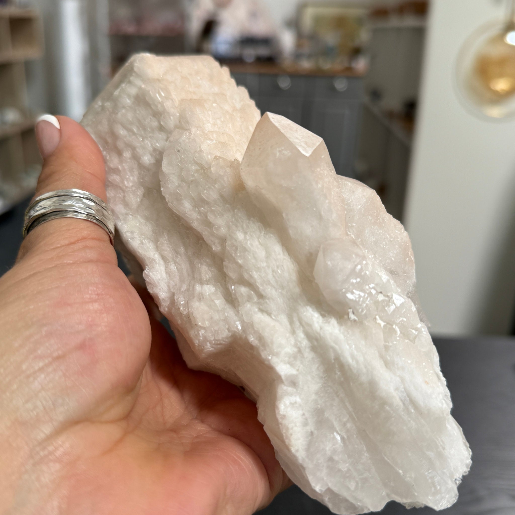 Madagascan Candle Quartz Cluster