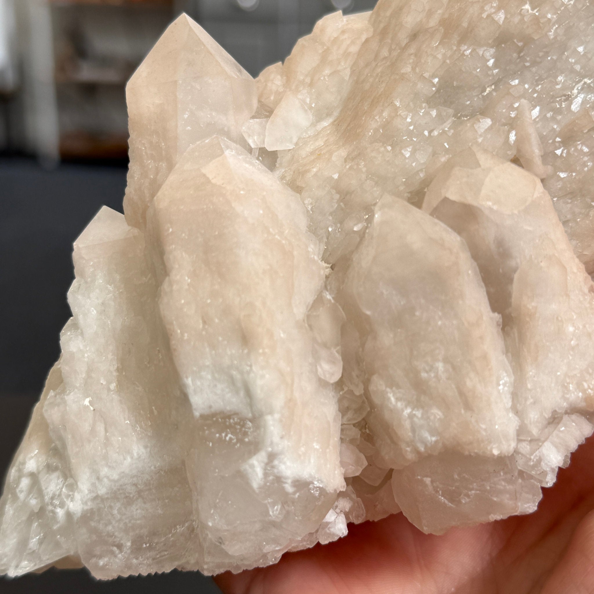 Madagascan Candle Quartz Cluster