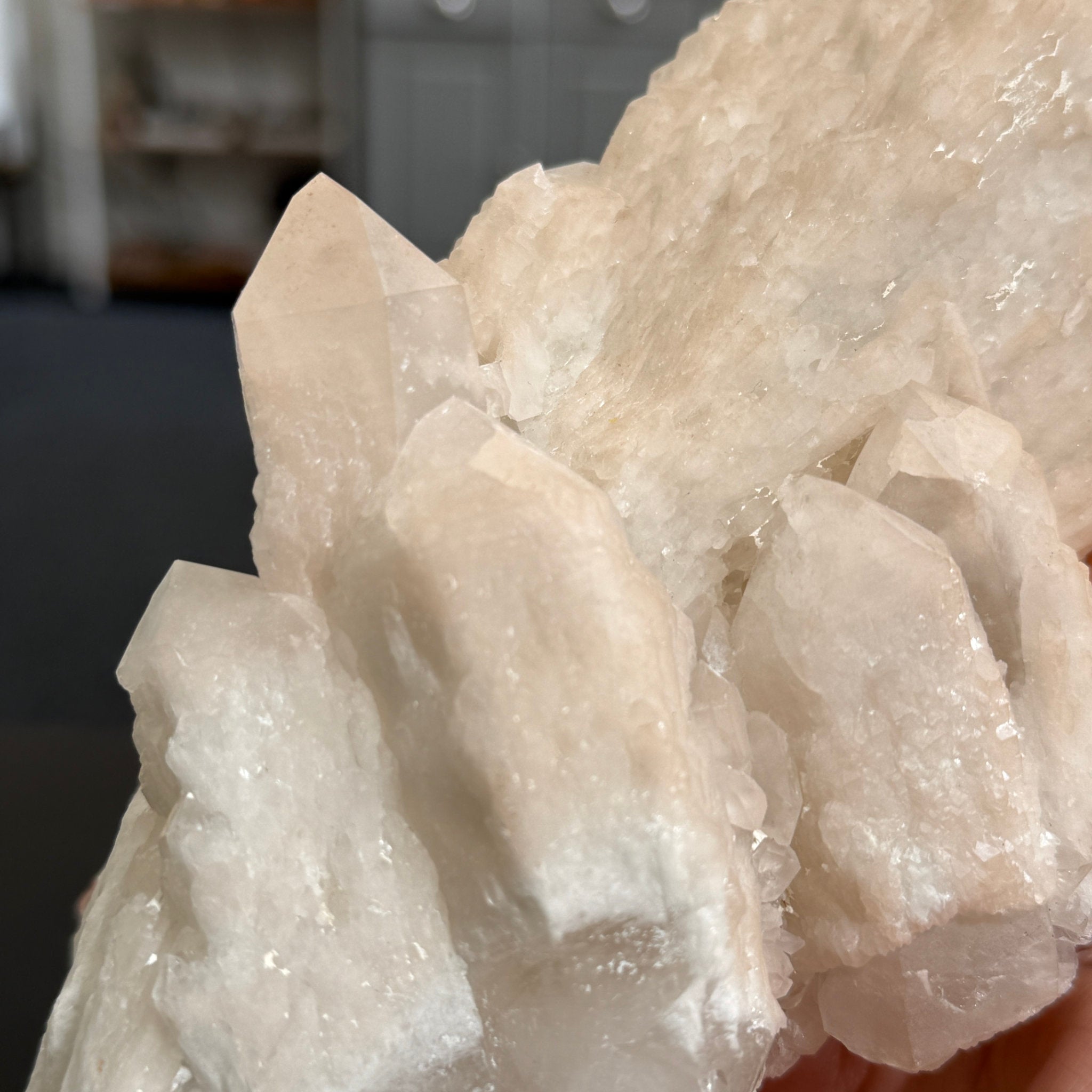 Madagascan Candle Quartz Cluster