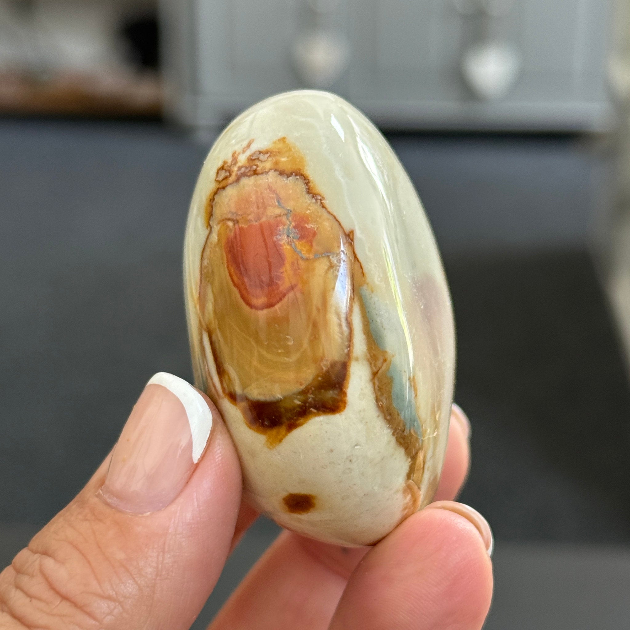 Polychrome Jasper Palmstone