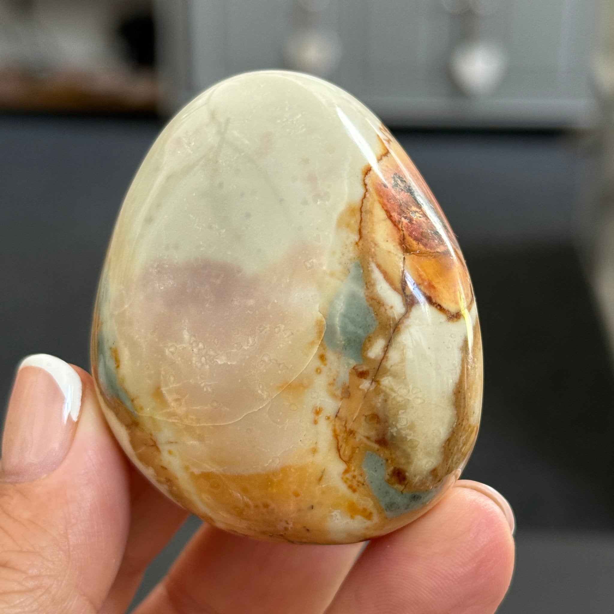 Polychrome Jasper Palmstone