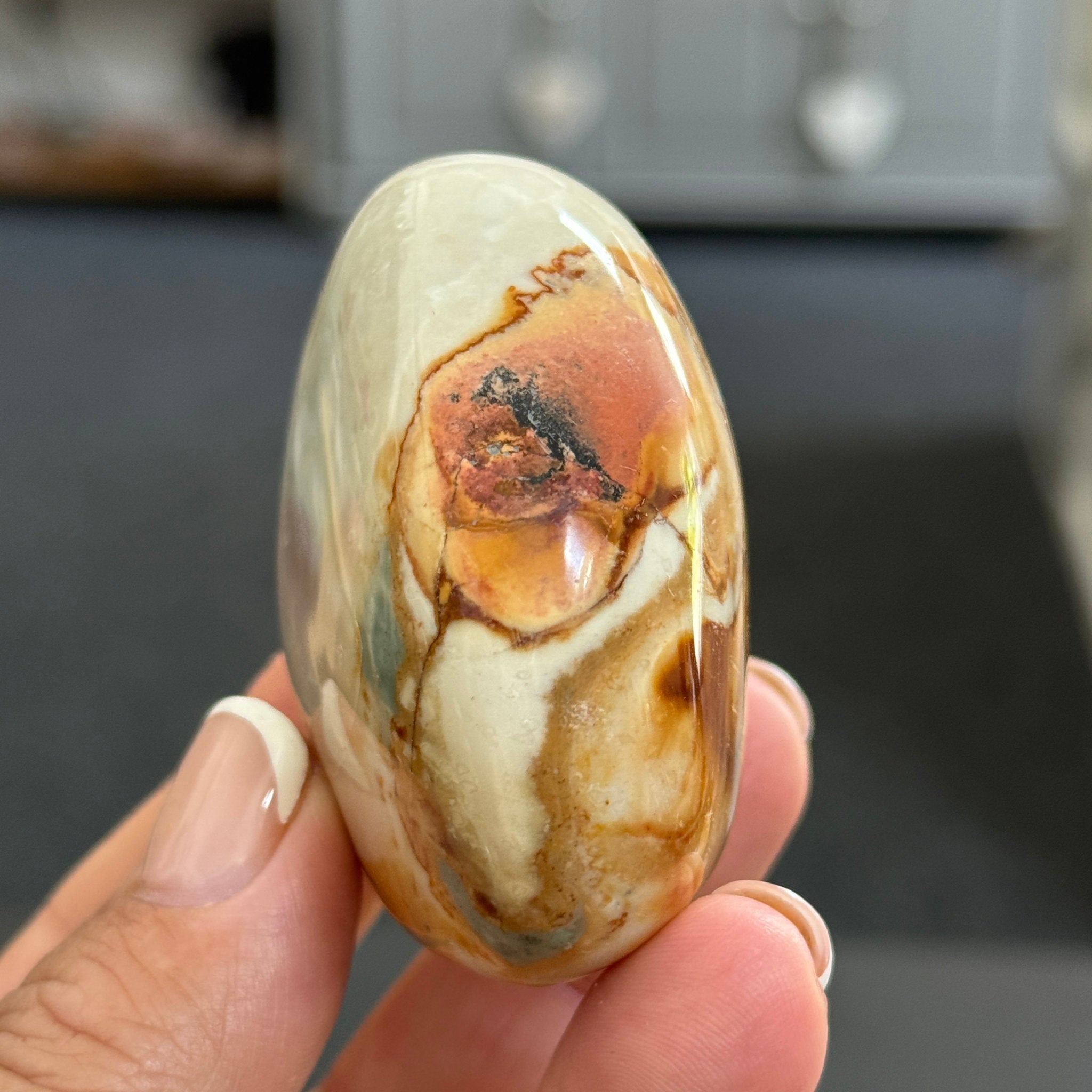 Polychrome Jasper Palmstone