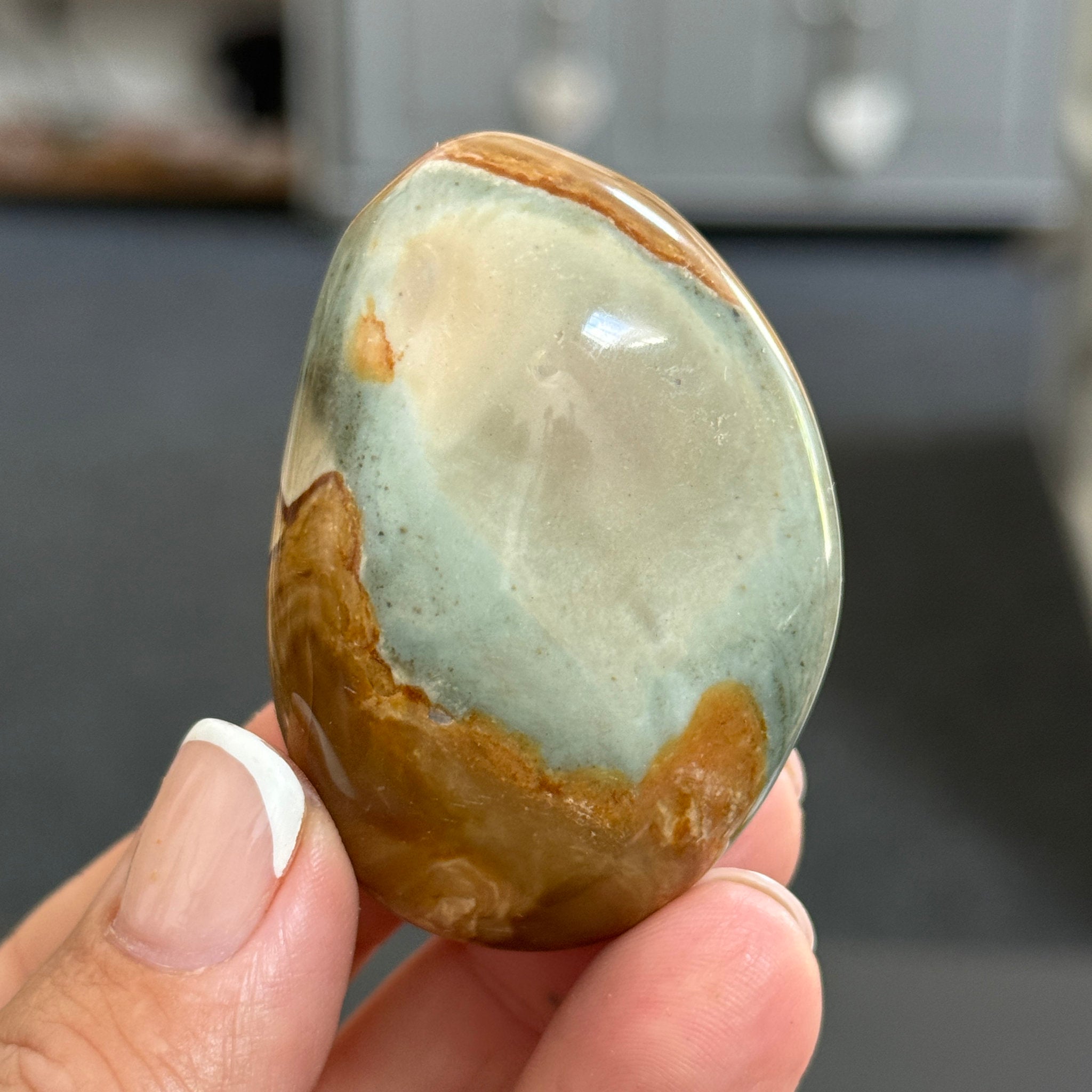 Polychrome Jasper Palmstone