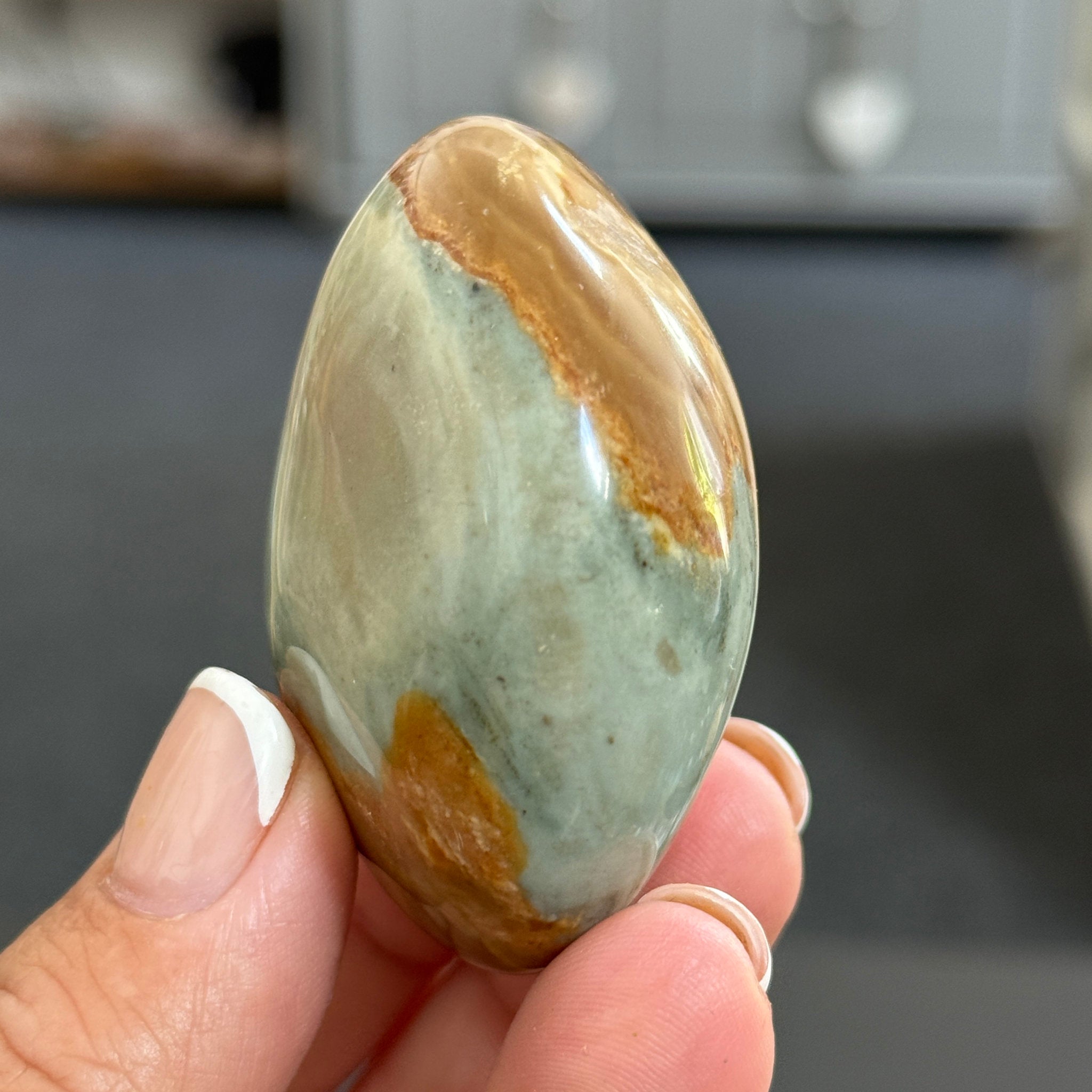 Polychrome Jasper Palmstone
