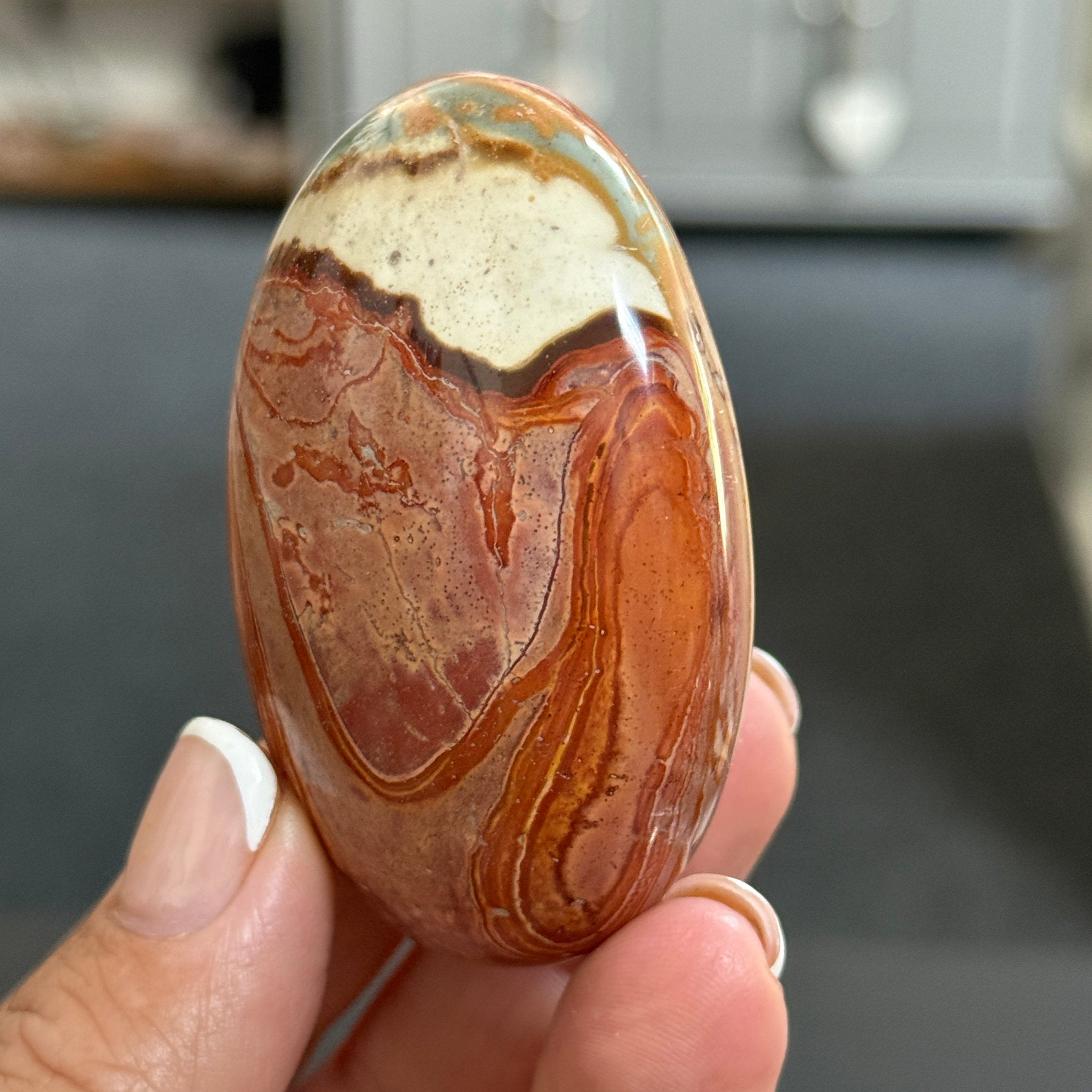 Polychrome Jasper Palmstone
