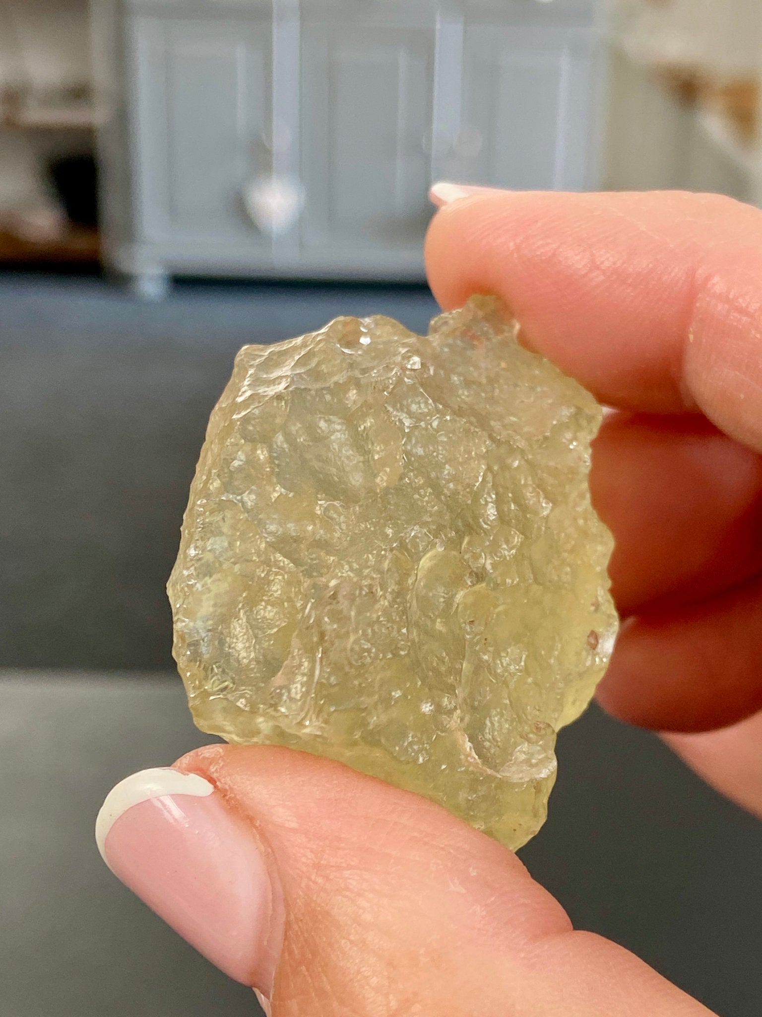 🌞 Libyan Desert Glass – Ancient Tektite of the Sahara
