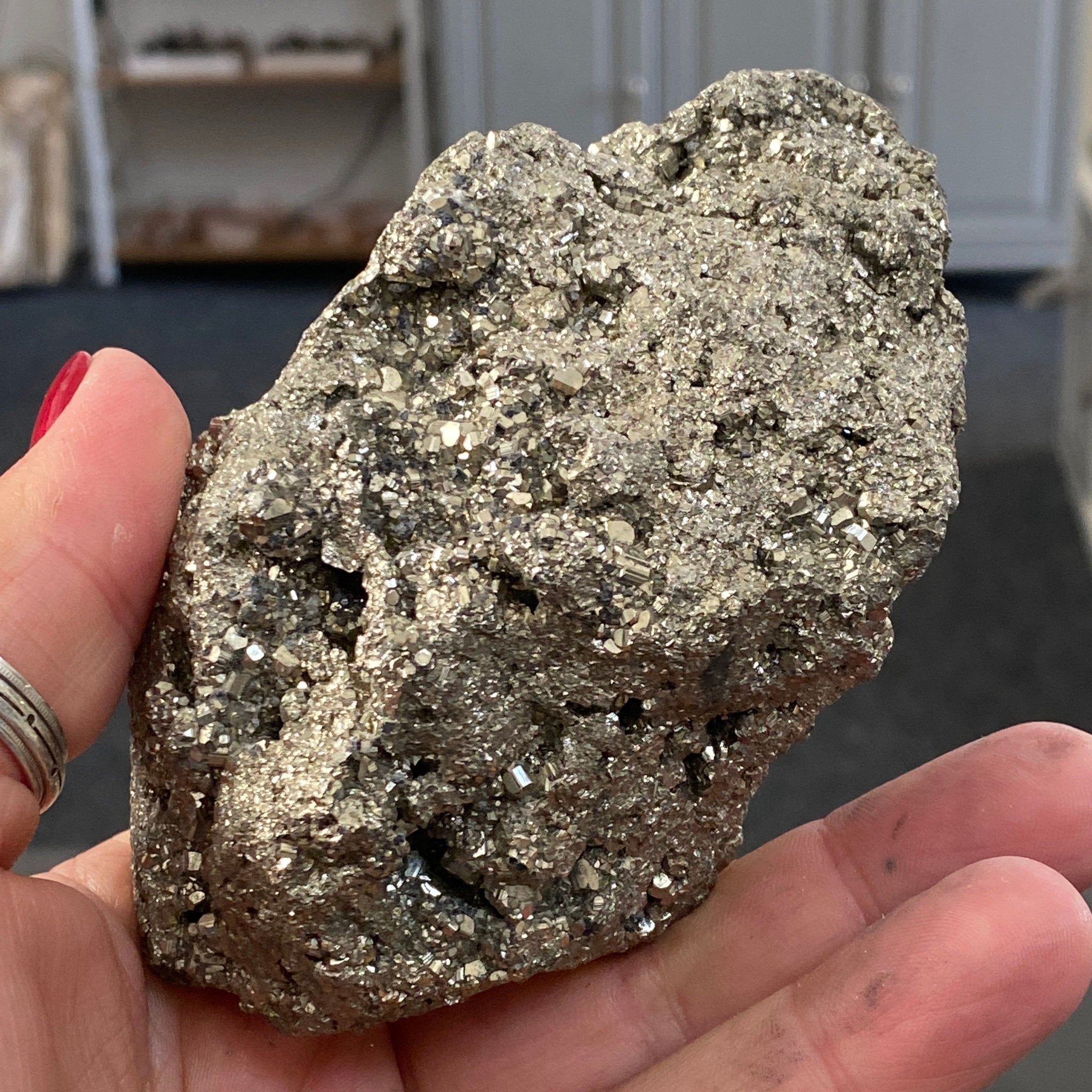 ✨ Large Pyrite Cluster