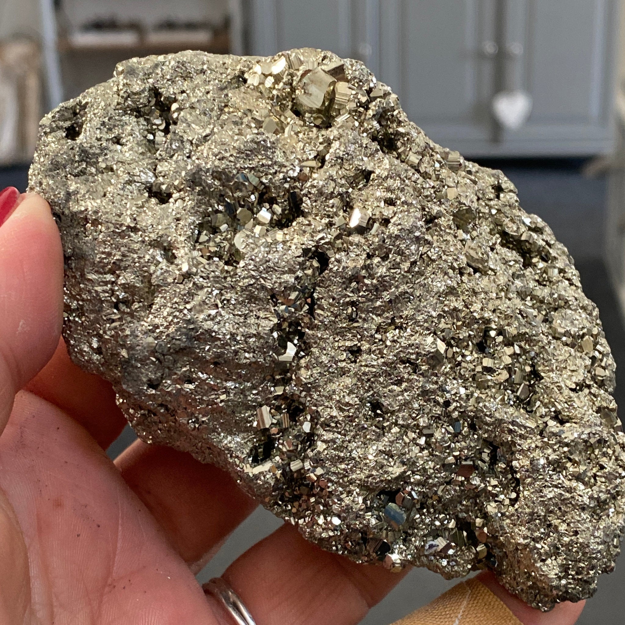✨ Large Pyrite Cluster