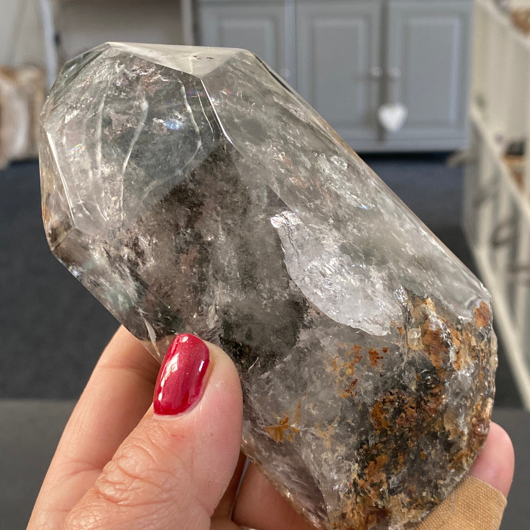 🌿 Shaman Quartz Polished Point
