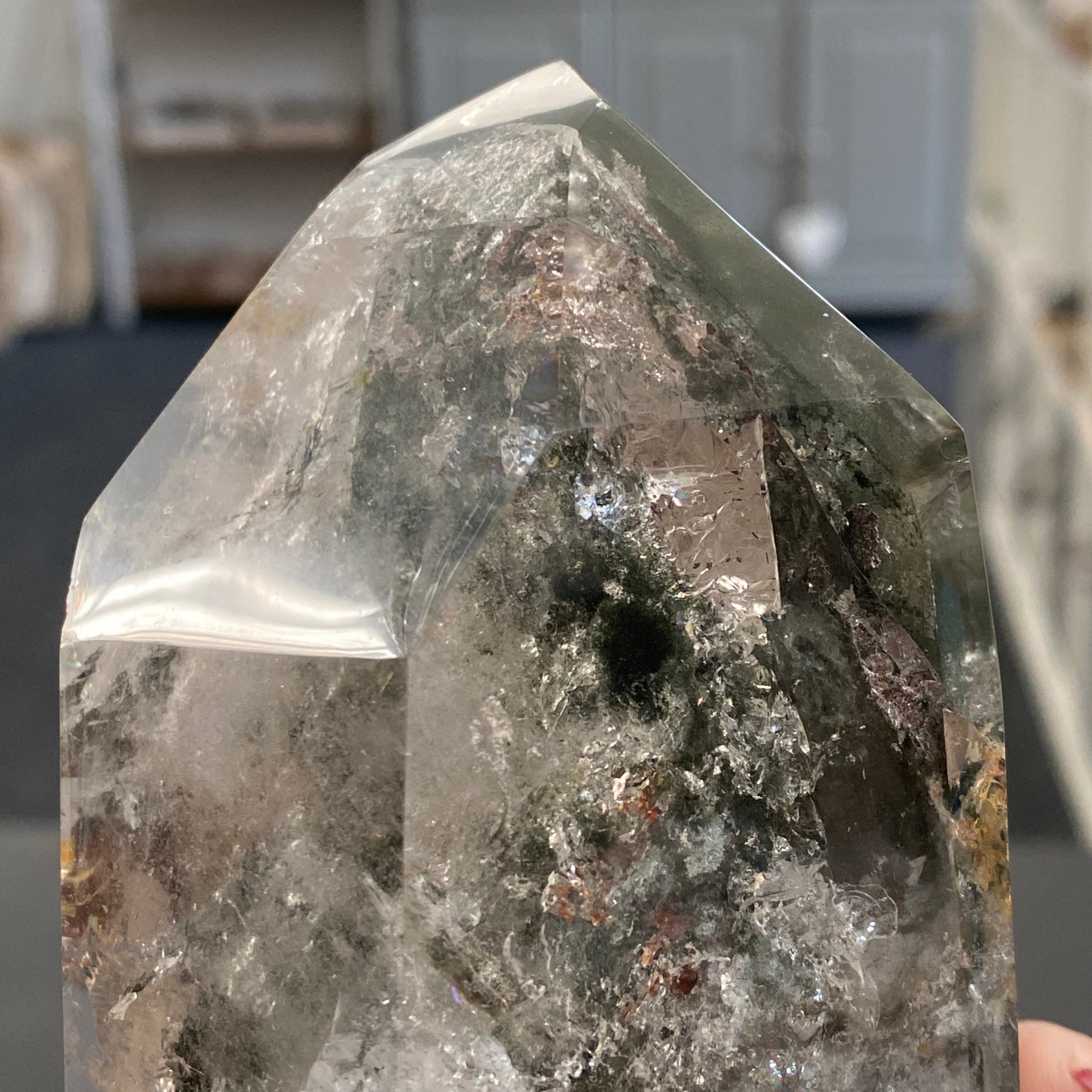 🌿 Shaman Quartz Polished Point