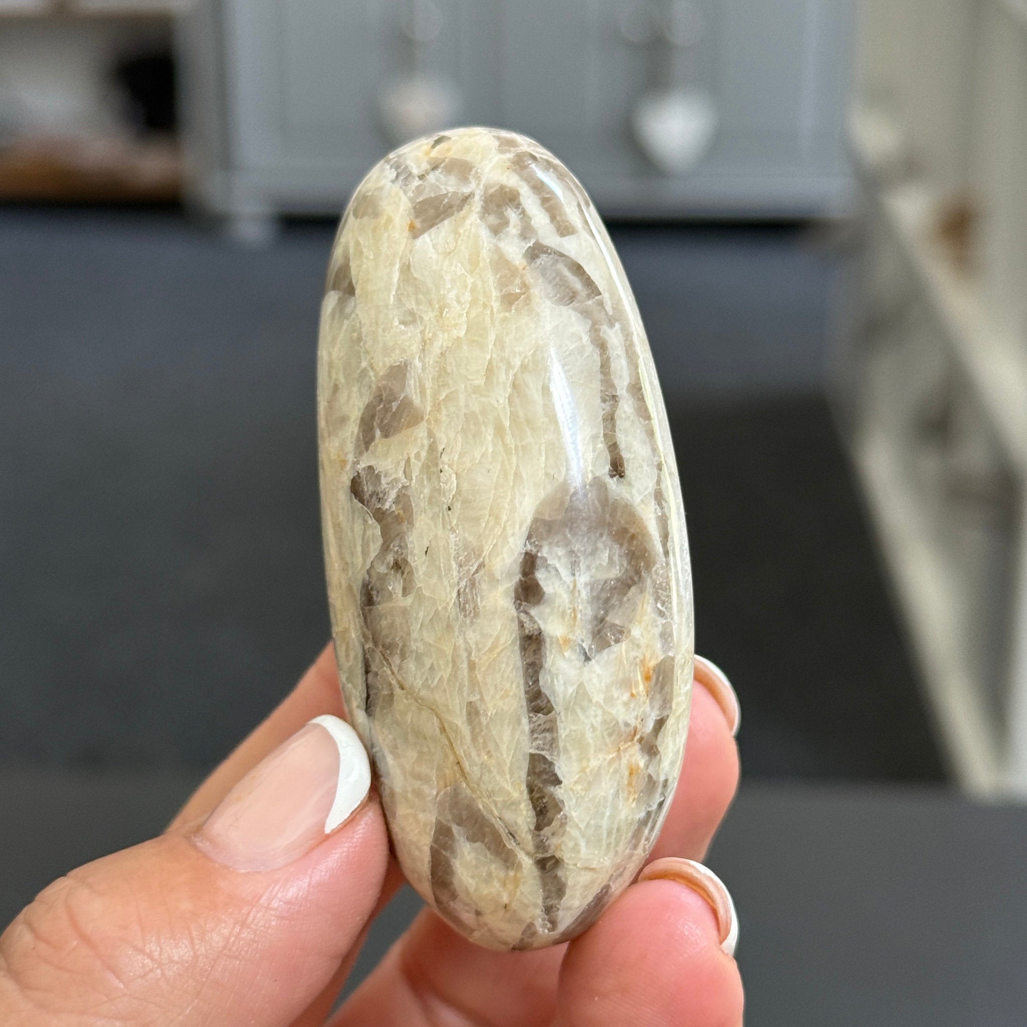 Zebradorite - Graphic Feldspar Palmstone