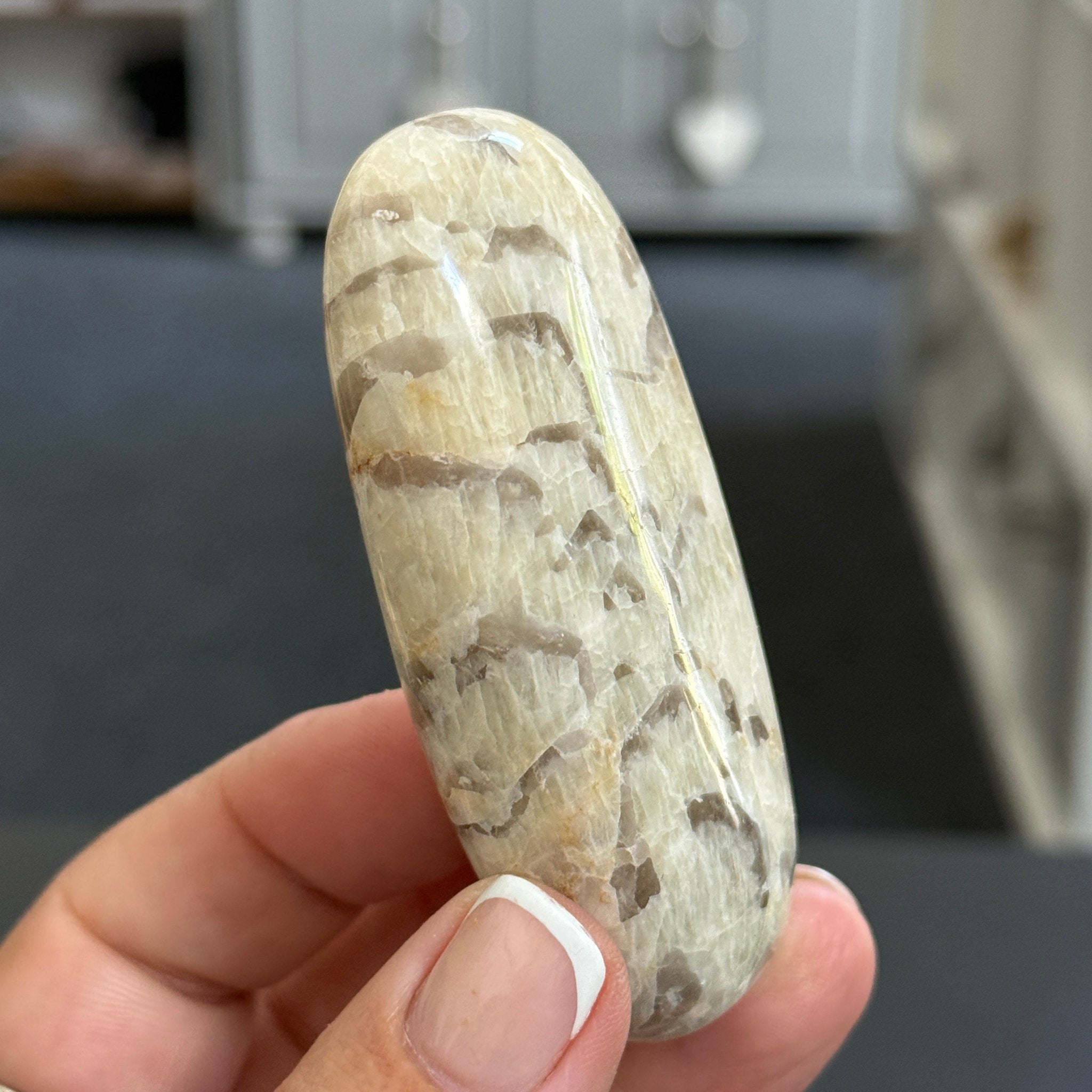 Zebradorite - Graphic Feldspar Palmstone