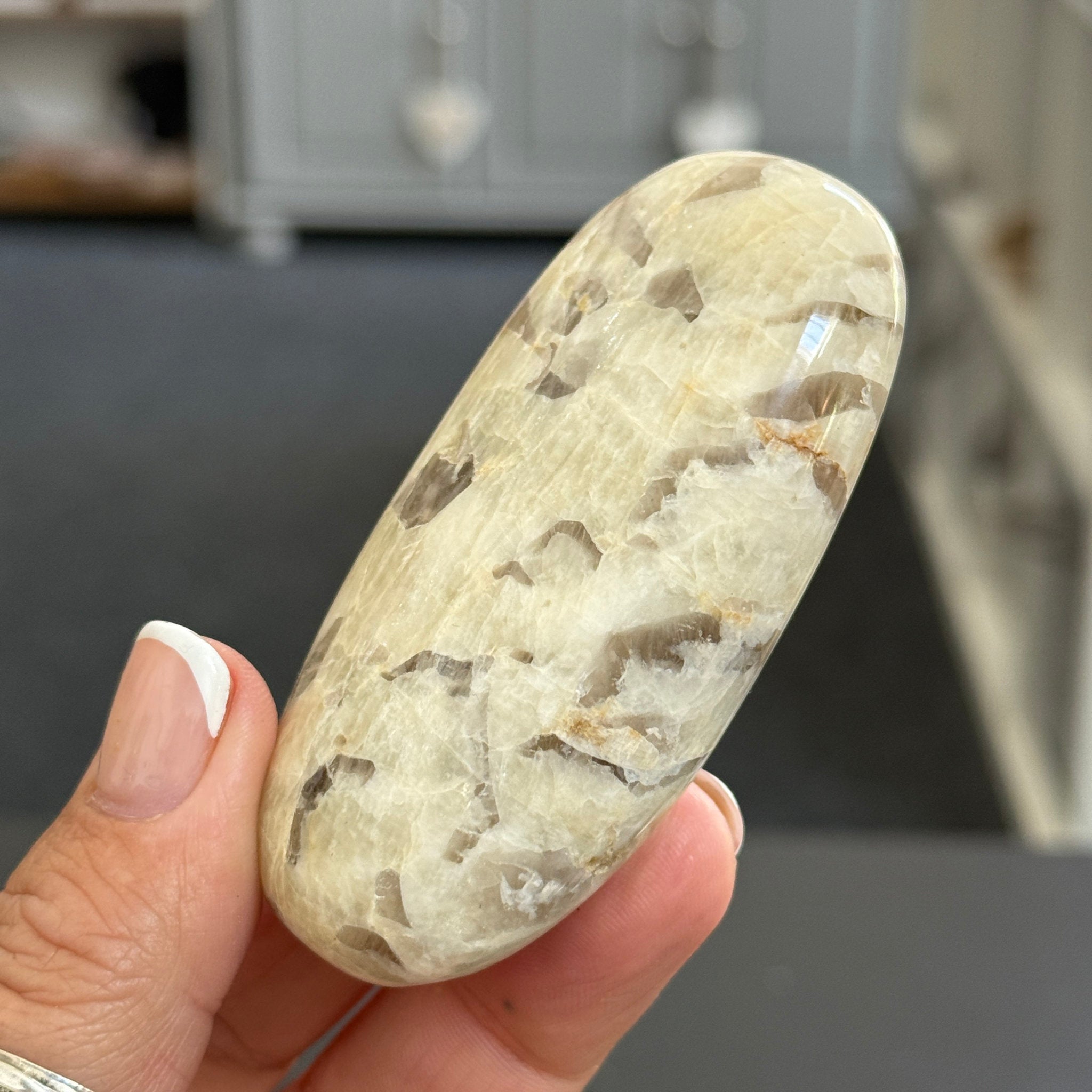 Zebradorite - Graphic Feldspar Palmstone