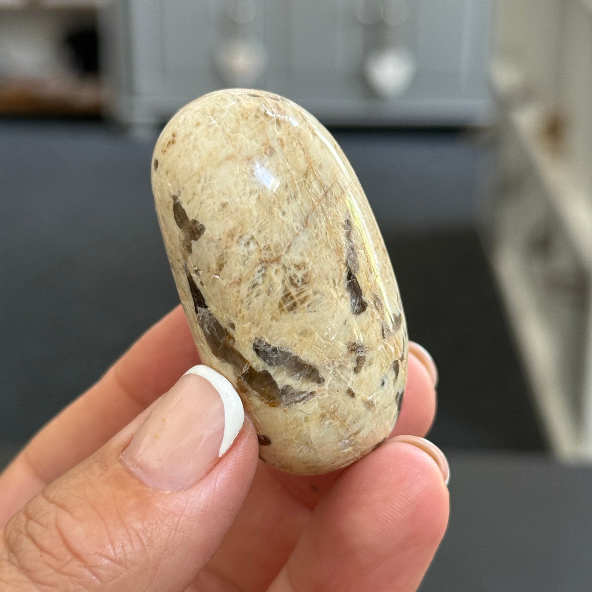 Zebradorite - Graphic Feldspar Palmstone