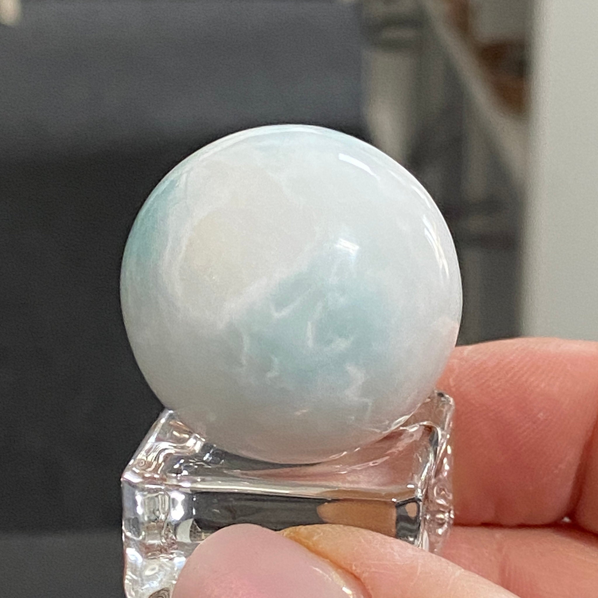 Larimar Sphere – Dominican Republic